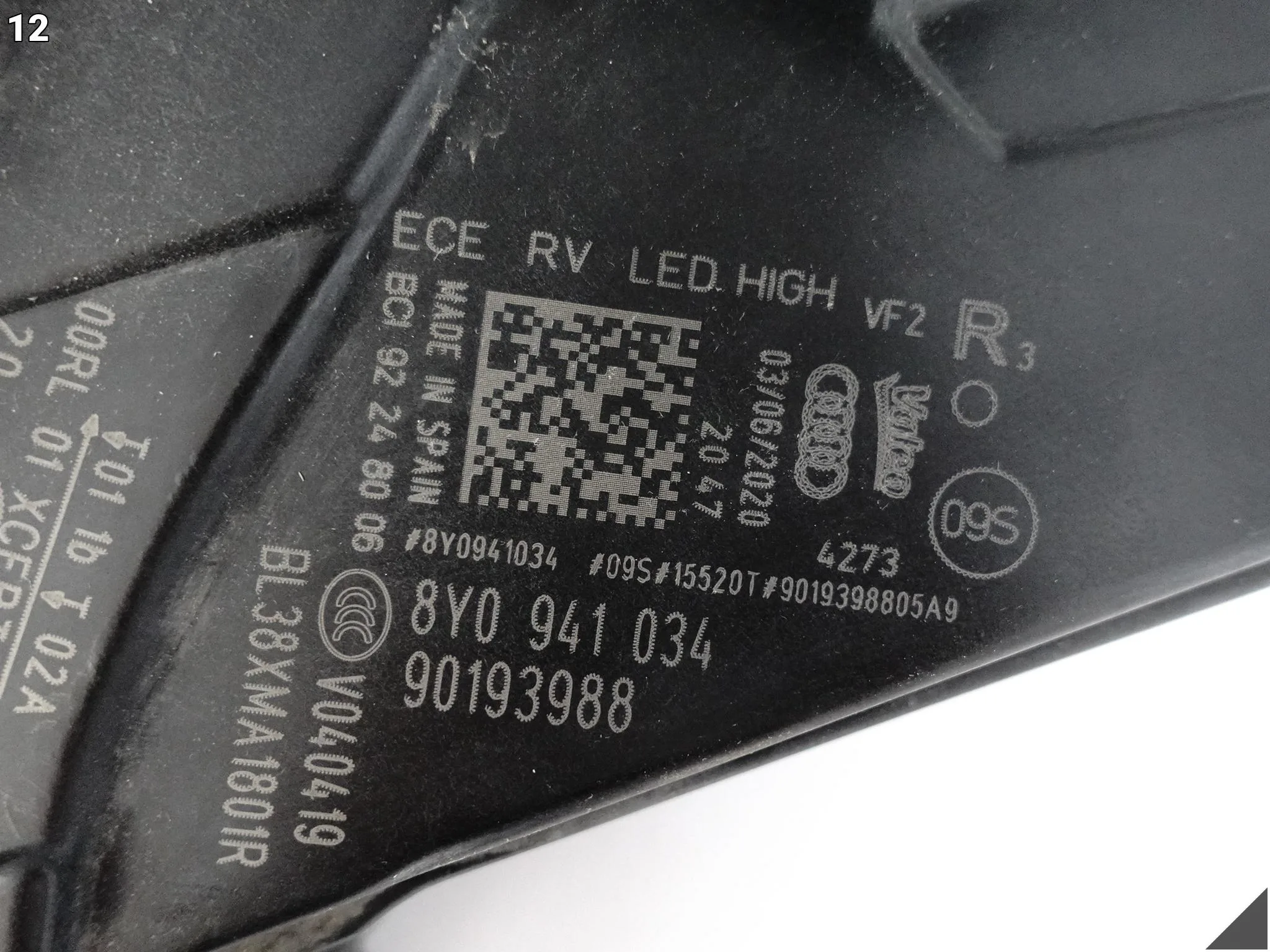 AUDI A3 S3 8Y0 20-23 LAMPA HIGH FULL LED PRAWA PRZÓD EUROPA *034* + MODUŁ AUDI A3 S3 8Y0 20-23 LAMPA HIGH FULL LED PRAWA PRZÓD EUROPA *034* + MODUŁ - obrazek 13