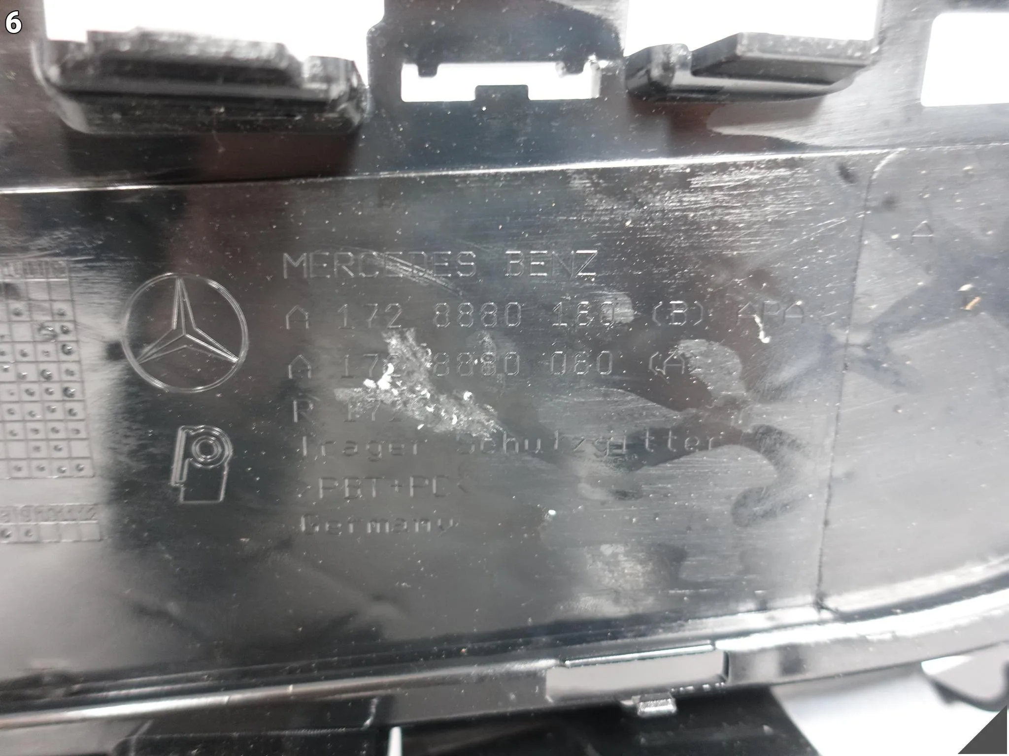 MERCEDES SLK III R172 W172 AMG 11-15 GRILL WLOT KRATKA DOLNA ZDERZAK PRZÓD MERCEDES SLK III R172 W172 AMG 11-15 GRILL WLOT KRATKA DOLNA ZDERZAK PRZÓD - obrazek 7