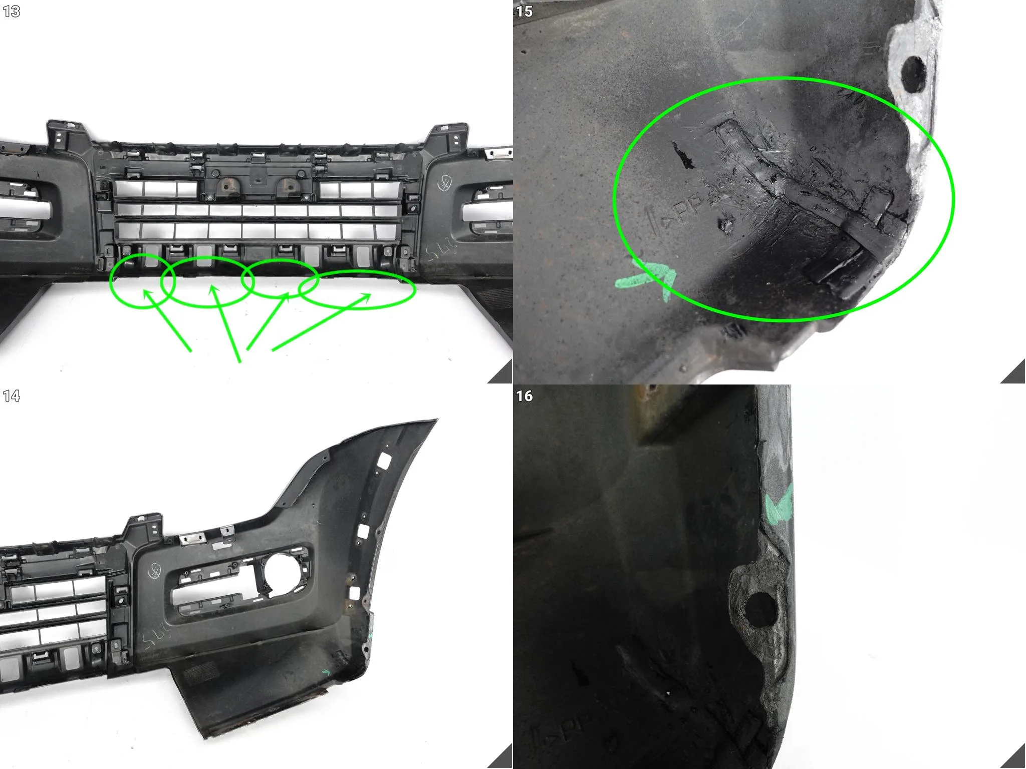 MITSUBISHI PAJERO IV (4 GENERACJA) LIFT 15-20 ZDERZAK BUMPER PRZÓD SPRYSKI MITSUBISHI PAJERO IV (4 GENERACJA) LIFT 15-20 ZDERZAK BUMPER PRZÓD SPRYSKI - obrazek 14
