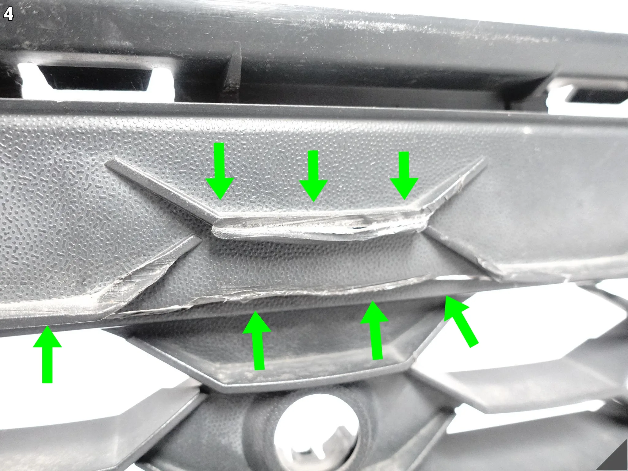 VW TIGUAN II 2 5NA 15-20 ZDERZAK KRATKA ATRAPA SPOILER DOKŁADKA PRZÓD VW TIGUAN II 2 5NA 15-20 ZDERZAK KRATKA ATRAPA SPOILER DOKŁADKA PRZÓD - obrazek 5