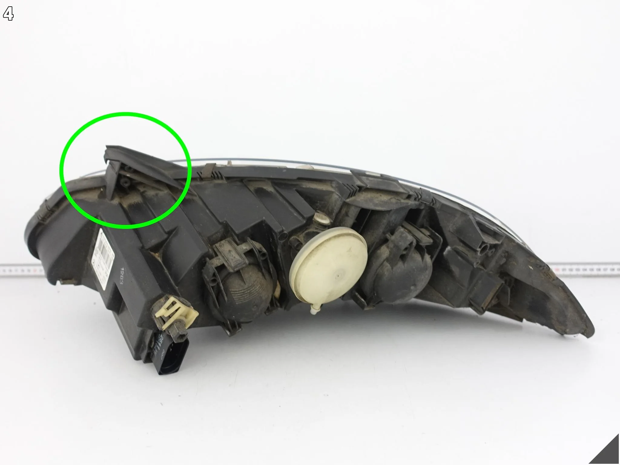 MERCEDES A-KLASA II W169 LIFT 08-12 LAMPA ZWYKŁA HALOGEN PRAWA PRZÓD EUROPA MERCEDES A-KLASA II W169 LIFT 08-12 LAMPA ZWYKŁA HALOGEN PRAWA PRZÓD EUROPA - obrazek 5