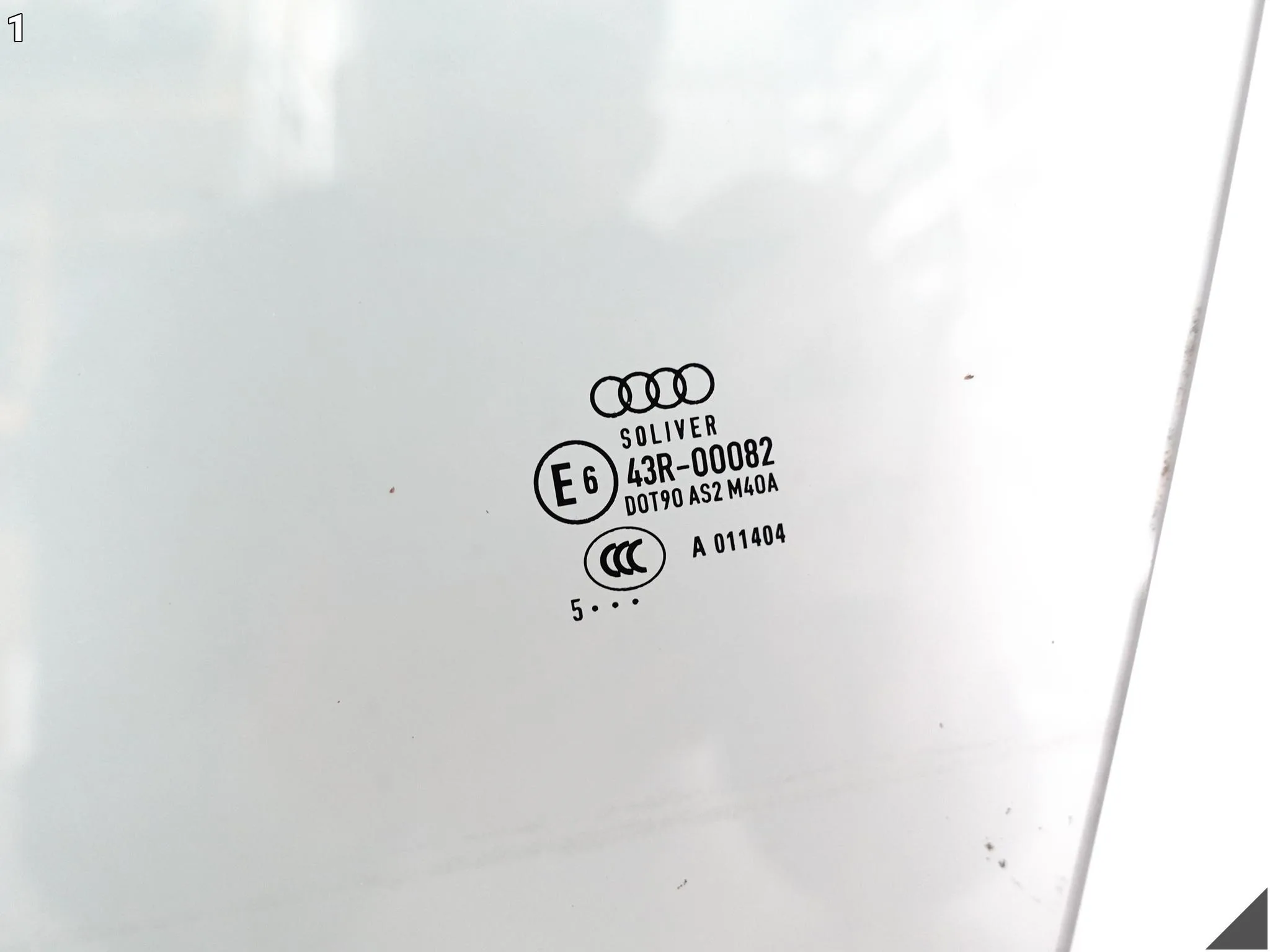 AUDI A5 S5 8T8 B8 SPORTBACK LIFT 07-16 SZYBA BOCZNA DRZWI LEWA PRZÓD AS2 AUDI A5 S5 8T8 B8 SPORTBACK LIFT 07-16 SZYBA BOCZNA DRZWI LEWA PRZÓD AS2 - obrazek 2