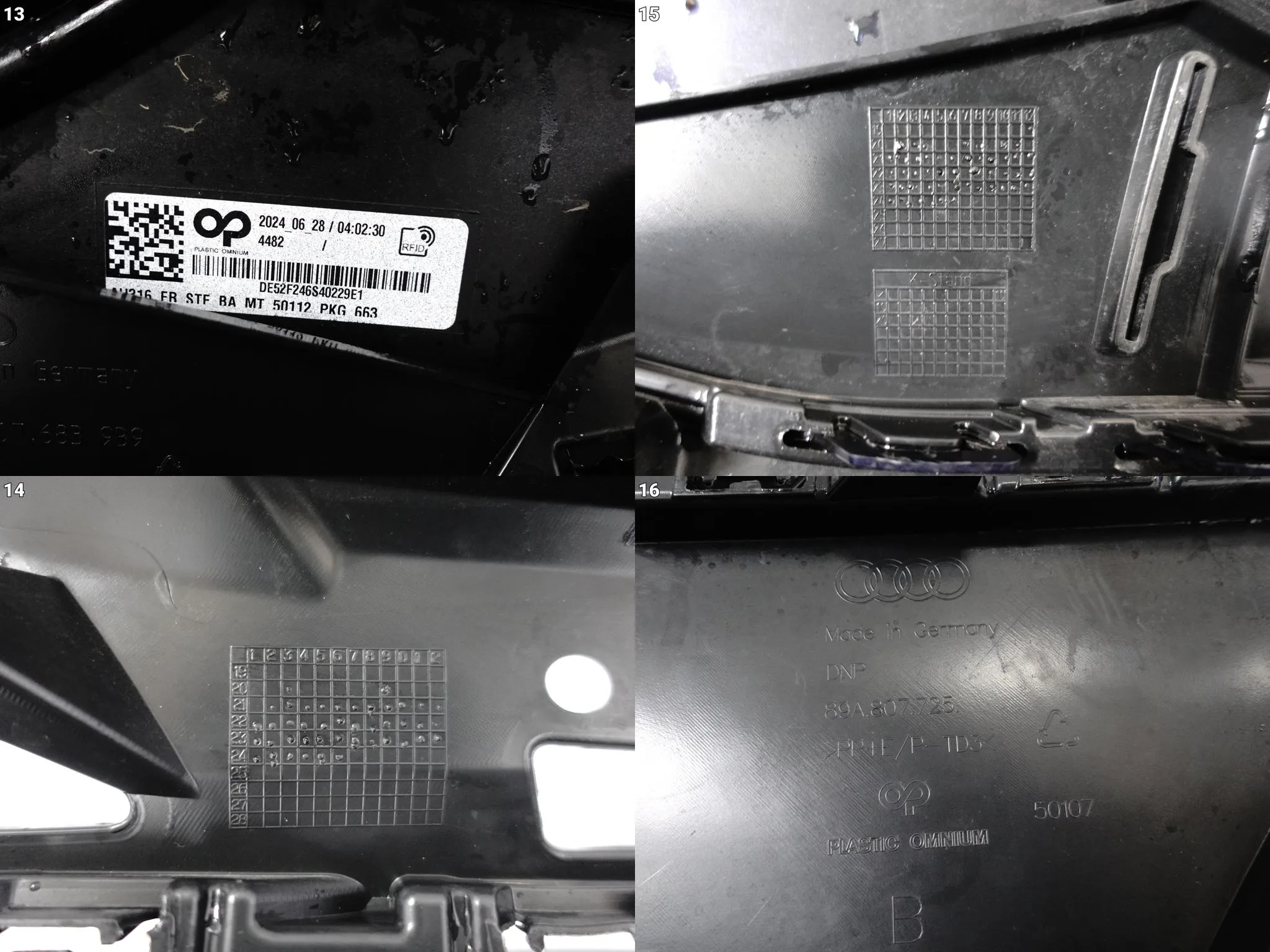 AUDI Q4 E-TRON 89A F4 21- ZDERZAK GRILL ATRAPA SPOILER KRATKA BLENDA PRZÓD AUDI Q4 E-TRON 89A F4 21- ZDERZAK GRILL ATRAPA SPOILER KRATKA BLENDA PRZÓD - obrazek 14