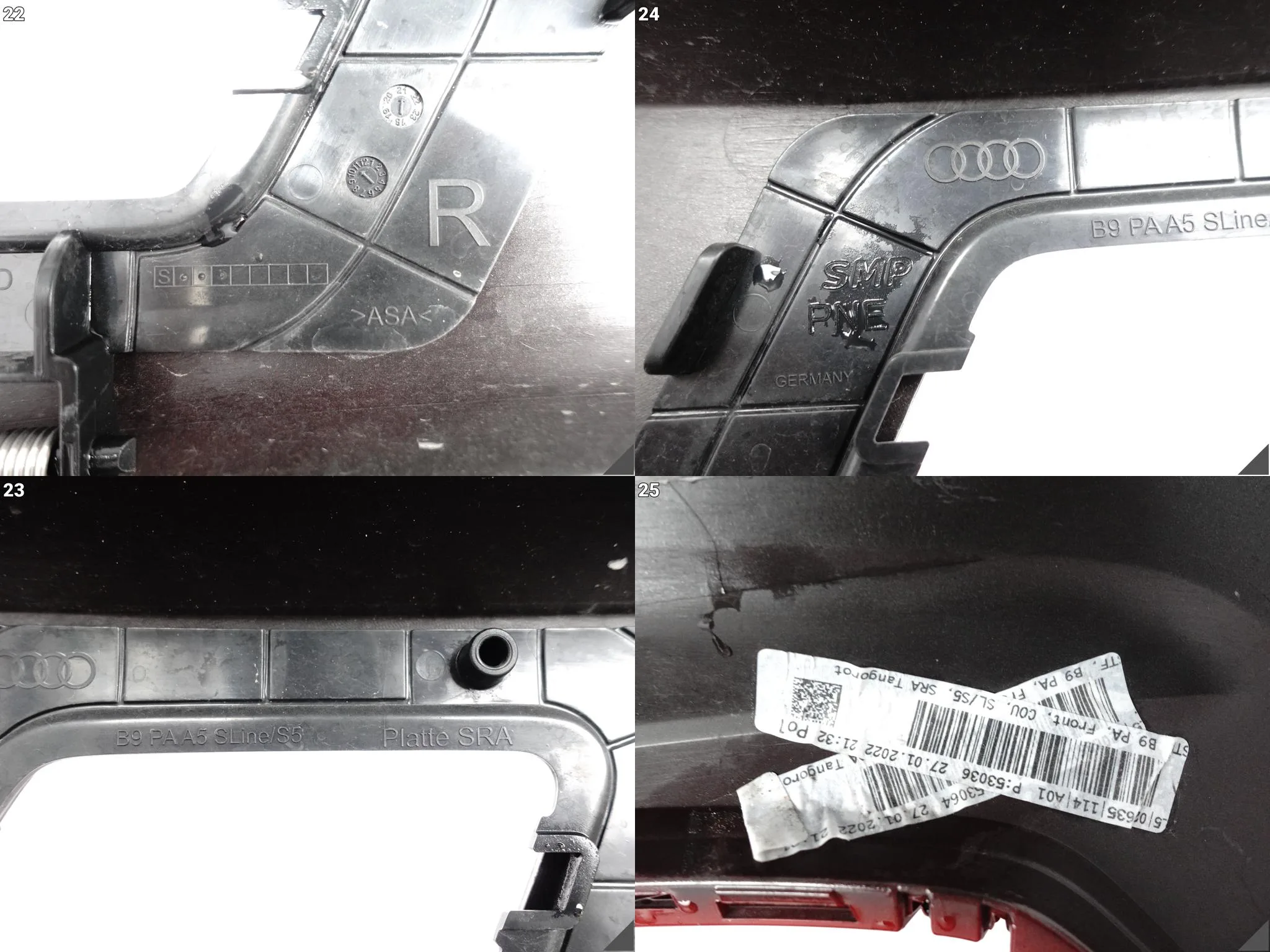 AUDI A5 S5 S-LINE F5 8W6 B9 LIFT 19-24 ZDERZAK BUMPER PRZÓD (4xPDC/SPRYSKI) AUDI A5 S5 S-LINE F5 8W6 B9 LIFT 19-24 ZDERZAK BUMPER PRZÓD (4xPDC/SPRYSKI) - obrazek 14