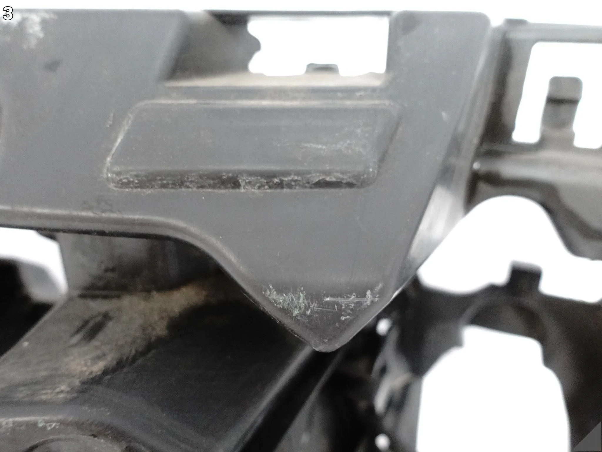 BMW X3 F25 10-14 ZWYKŁY MOCOWANIE ŚLIZG W ZDERZAK PRZÓD LEWY 7212955 BMW X3 F25 10-14 ZWYKŁY MOCOWANIE ŚLIZG W ZDERZAK PRZÓD LEWY 7212955 - obrazek 4