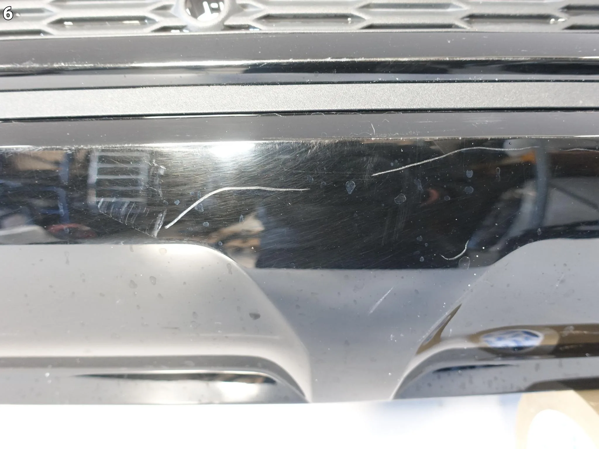 AUDI Q7 II 2 4M0 S-LINE LIFT 19-24 DYFUZOR SPOILER DOKŁADKA W ZDERZAK TYŁ AUDI Q7 II 2 4M0 S-LINE LIFT 19-24 DYFUZOR SPOILER DOKŁADKA W ZDERZAK TYŁ - obrazek 7