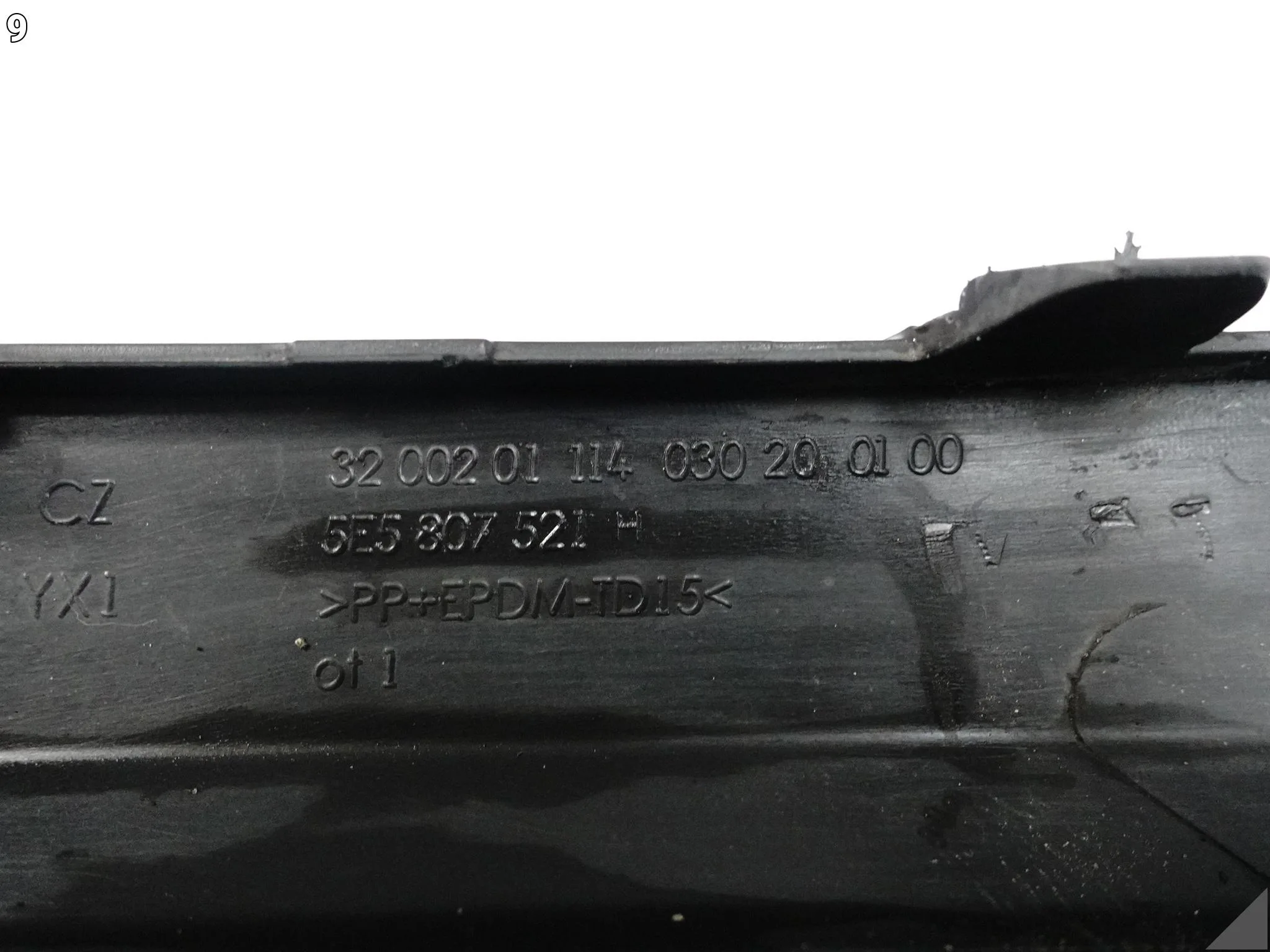 SKODA OCTAVIA III 5E0 5E5 SEDAN 12-20 SPOILER DOKŁADKA W ZDERZAK TYŁ 4xPDC SKODA OCTAVIA III 5E0 5E5 SEDAN 12-20 SPOILER DOKŁADKA W ZDERZAK TYŁ 4xPDC - obrazek 10