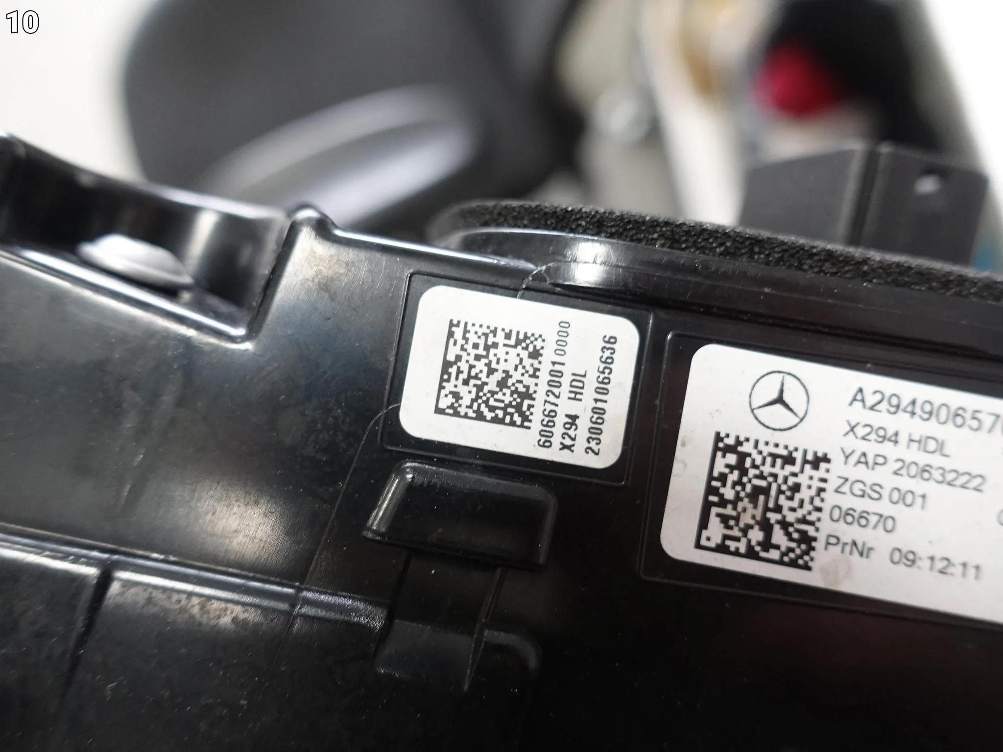 MERCEDES EQE X294 SUV 23- LAMPA BLENDA LED W KLAPĘ TYŁ EUROPA MERCEDES EQE X294 SUV 23- LAMPA BLENDA LED W KLAPĘ TYŁ EUROPA - obrazek 11