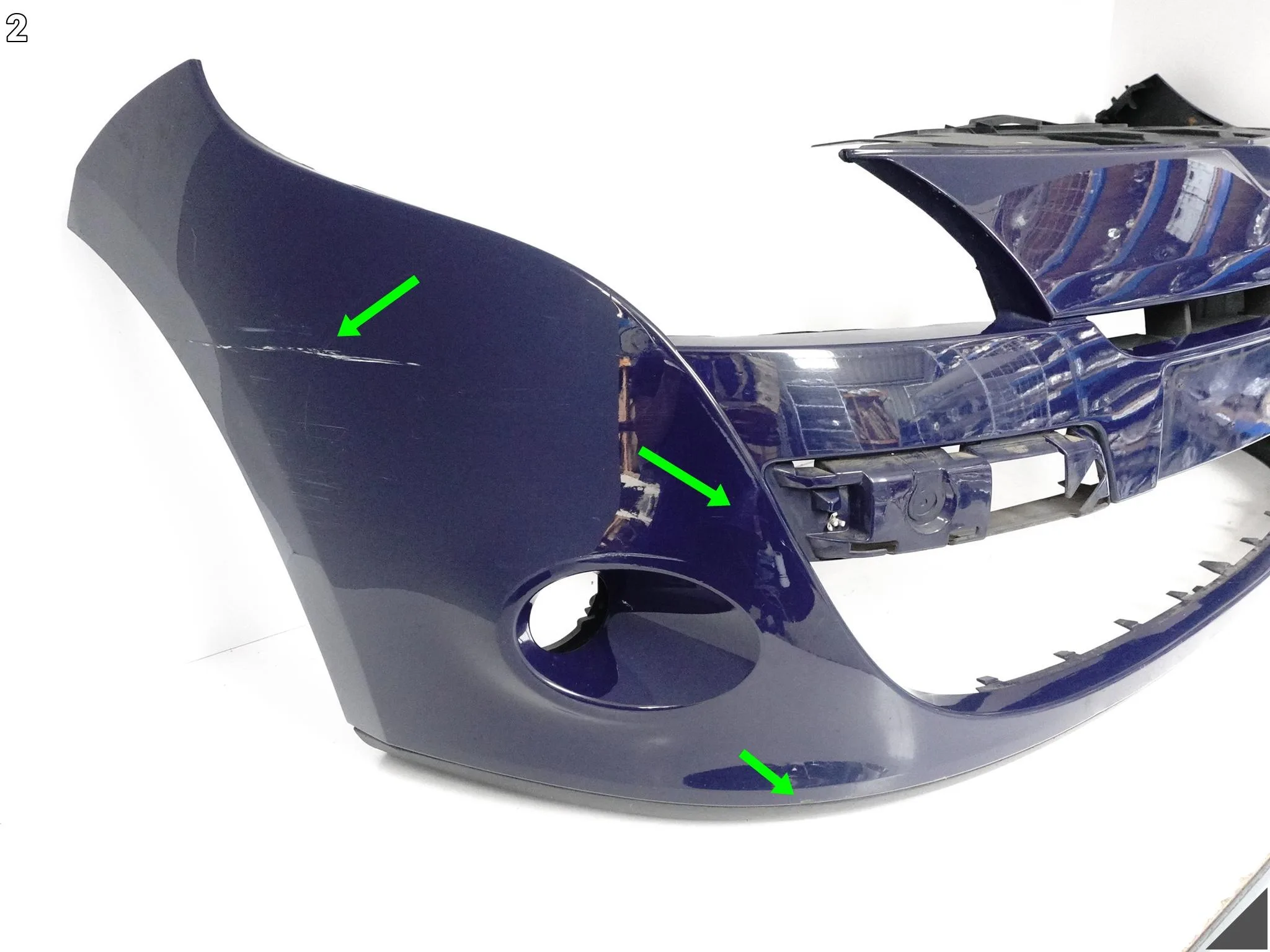 RENAULT MEGANE 3 III 08-11 ZWYKŁY ZDERZAK BUMPER PRZÓD + ŚLIZGI 620220004R RENAULT MEGANE 3 III 08-11 ZWYKŁY ZDERZAK BUMPER PRZÓD + ŚLIZGI 620220004R - obrazek 3