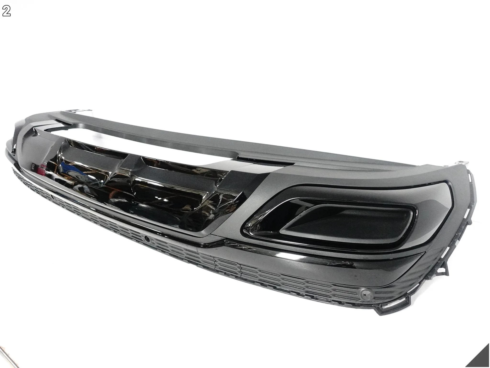 AUDI Q7 II 2 4M0 S-LINE LIFT 19- DYFUZOR SPOILER DOKŁADKA W ZDERZAK TYŁ AUDI Q7 II 2 4M0 S-LINE LIFT 19- DYFUZOR SPOILER DOKŁADKA W ZDERZAK TYŁ - obrazek 3