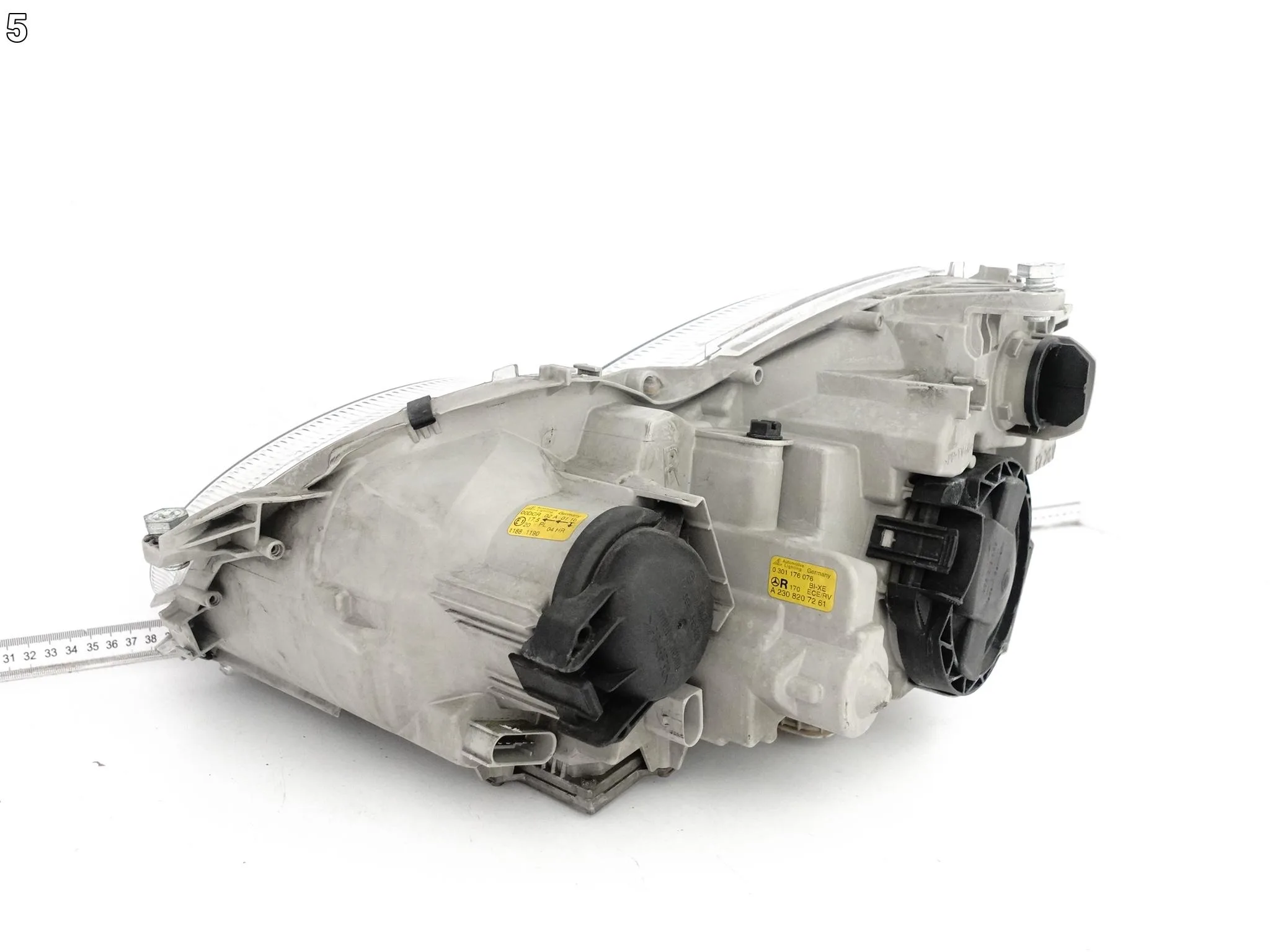 MERCEDES SL R230 01-08 LAMPA XENON + PRZETWORNICA PRAWA PRZÓD EUROPA MERCEDES SL R230 01-08 LAMPA XENON + PRZETWORNICA PRAWA PRZÓD EUROPA - obrazek 6
