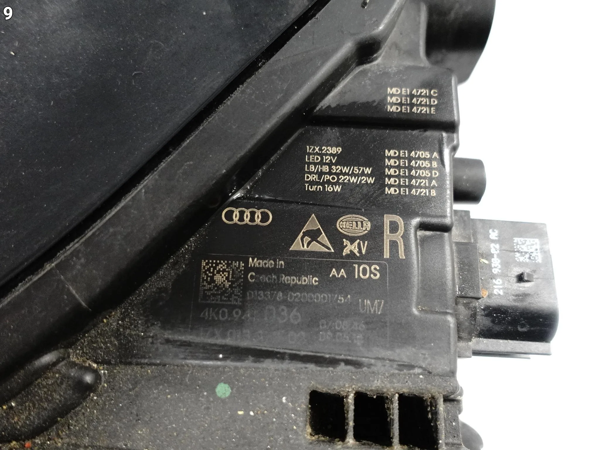 AUDI A6 S6 C8 4K0 18-25 LAMPA MATRIX FULL LED PRAWA PRZÓD EUROPA 4K0941036 AUDI A6 S6 C8 4K0 18-25 LAMPA MATRIX FULL LED PRAWA PRZÓD EUROPA 4K0941036 - obrazek 10
