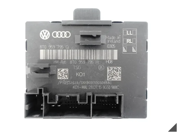 AUDI A5 S5 8T0 A4 S4 8K0 LIFT 11-16 MODUŁ STEROWNIK DRZWI TYŁ R=L