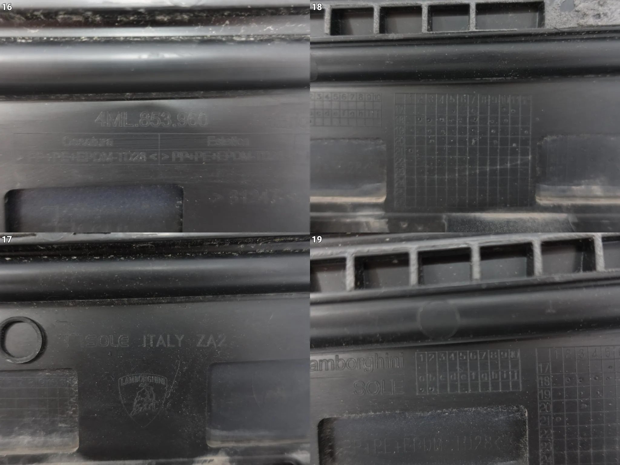 LAMBORGHINI URUS 4ML 18-23 LISTWA OSŁONA NAKŁADKA DRZWI PRAWA PRZÓD LAMBORGHINI URUS 4ML 18-23 LISTWA OSŁONA NAKŁADKA DRZWI PRAWA PRZÓD - obrazek 14