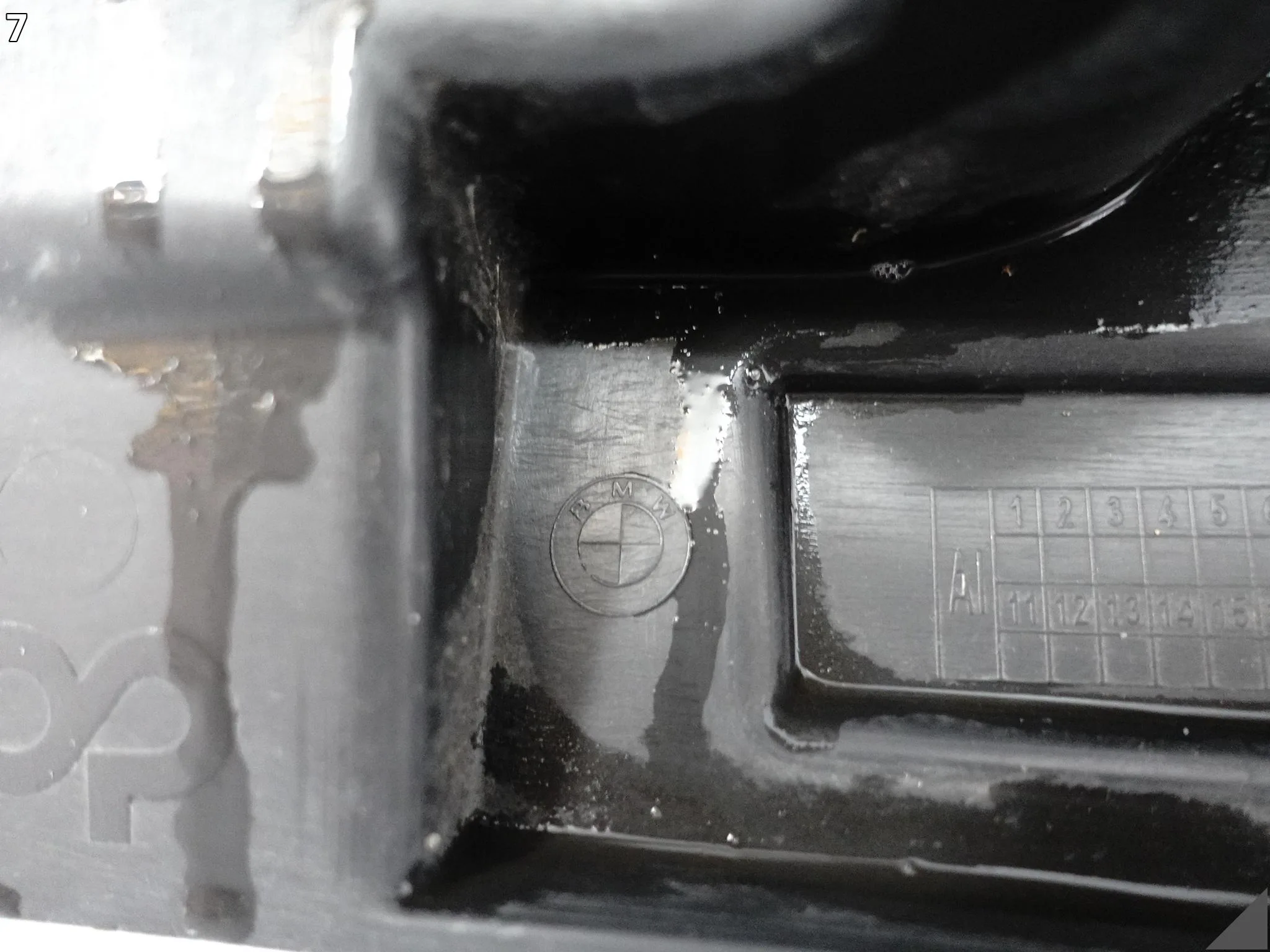 BMW X3 F25 10-14 ZWYKŁY MOCOWANIE ŚLIZG W ZDERZAK PRZÓD PRAWY 7212956 BMW X3 F25 10-14 ZWYKŁY MOCOWANIE ŚLIZG W ZDERZAK PRZÓD PRAWY 7212956 - obrazek 8
