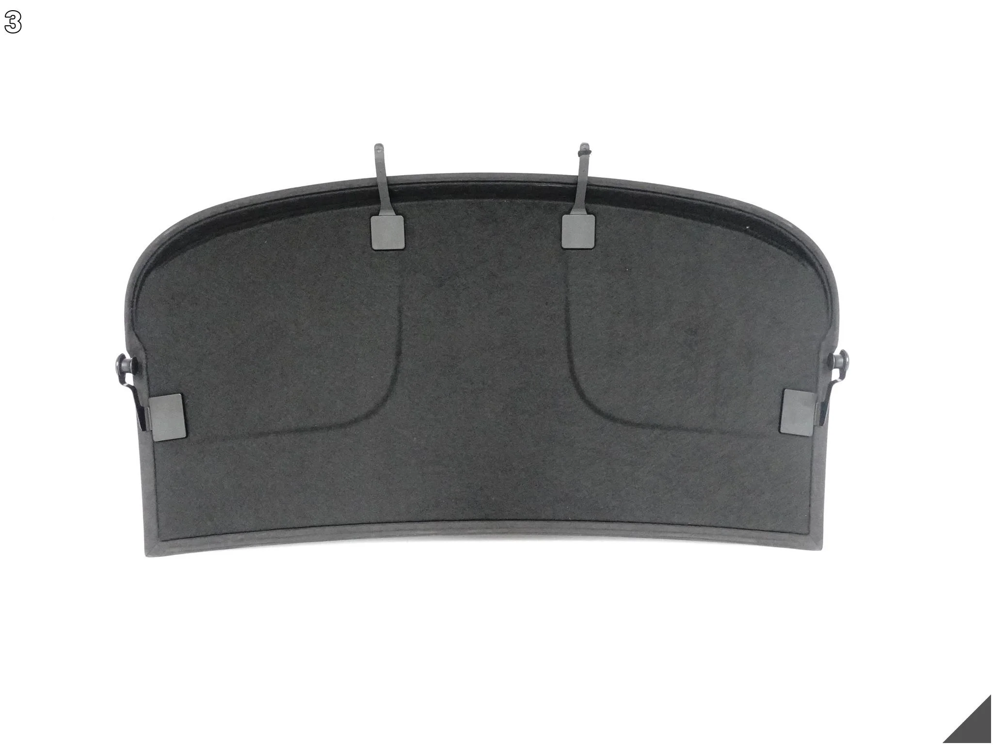 AUDI RS7 S7 A7 4G8 C7 LIFT 10-18 PÓŁKA OSŁONA BAGAŻNIKA ALCANTARA 25M PRZÓD AUDI RS7 S7 A7 4G8 C7 LIFT 10-18 PÓŁKA OSŁONA BAGAŻNIKA ALCANTARA 25M PRZÓD - obrazek 4
