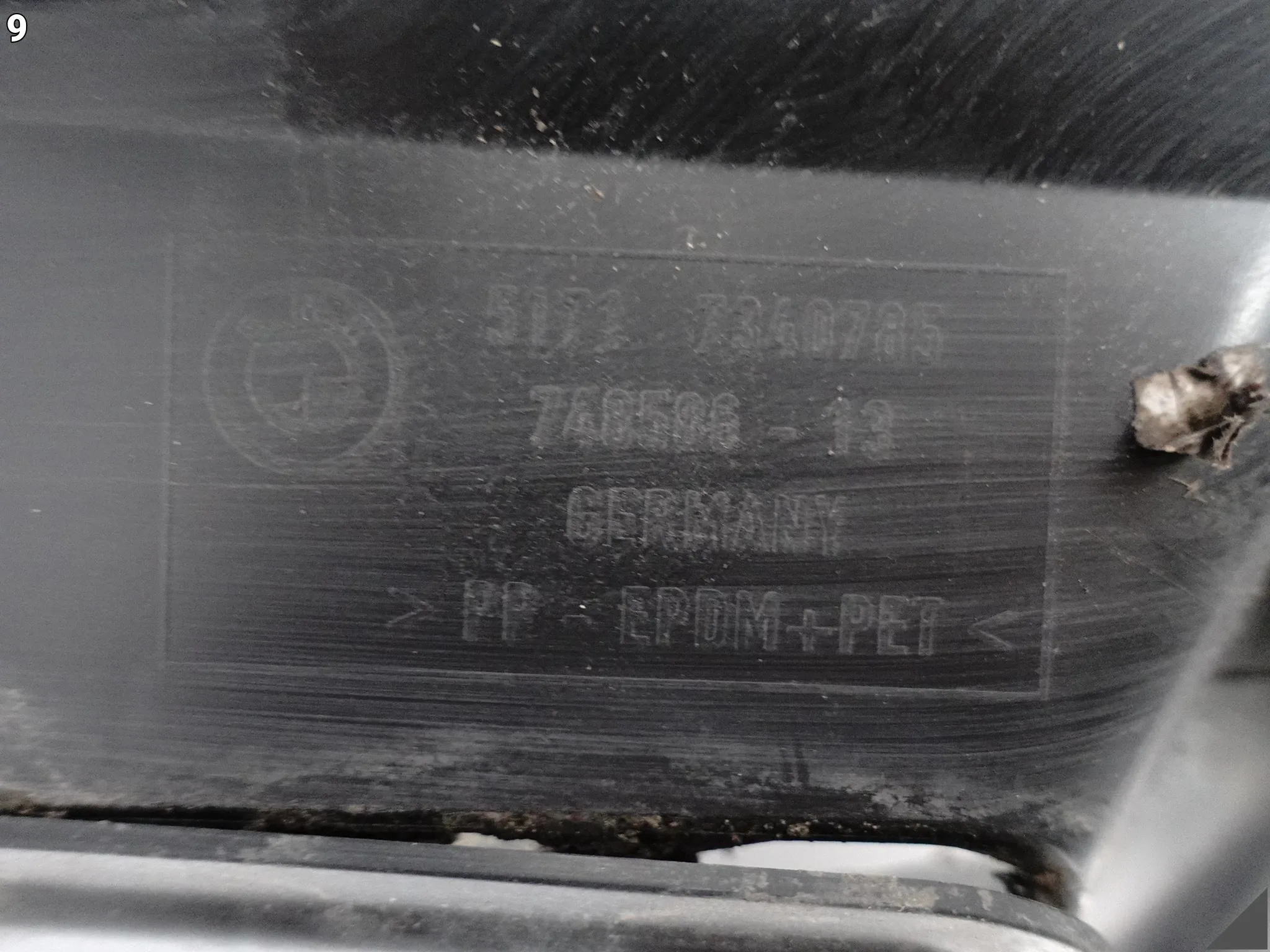 BMW 5 G30 G31 17-20 NADKOLE WNĘKA KOŁA LEWE PRZÓD PRZEDNIA CZĘŚĆ 7340785 BMW 5 G30 G31 17-20 NADKOLE WNĘKA KOŁA LEWE PRZÓD PRZEDNIA CZĘŚĆ 7340785 - obrazek 10