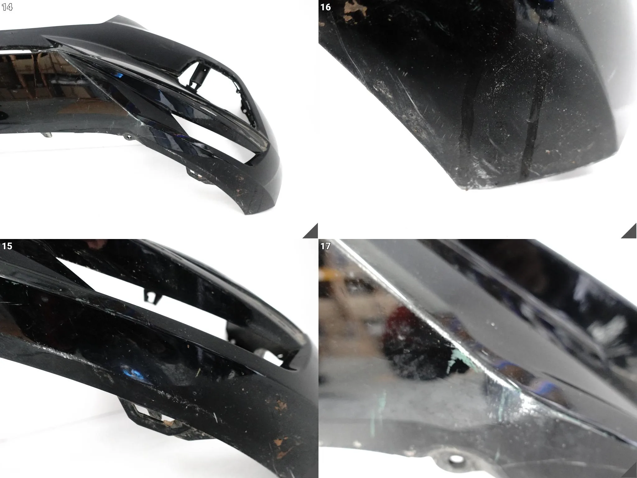 VOLVO XC60 II (2 GENERACJA) LIFT 21- ZWYKŁY ZDERZAK BUMPER PRZÓD (SPRYSKI) VOLVO XC60 II (2 GENERACJA) LIFT 21- ZWYKŁY ZDERZAK BUMPER PRZÓD (SPRYSKI) - obrazek 12