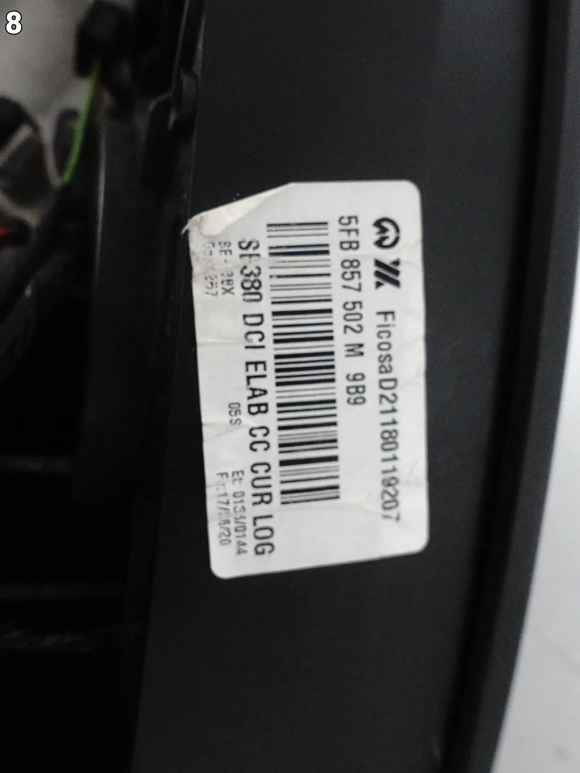 SEAT LEON IV 4 5FB 20- LUSTERKO ZEWNĘTRZNE OBUDOWA STELAŻ PRAWE 13 PIN SEAT LEON IV 4 5FB 20- LUSTERKO ZEWNĘTRZNE OBUDOWA STELAŻ PRAWE 13 PIN - obrazek 9