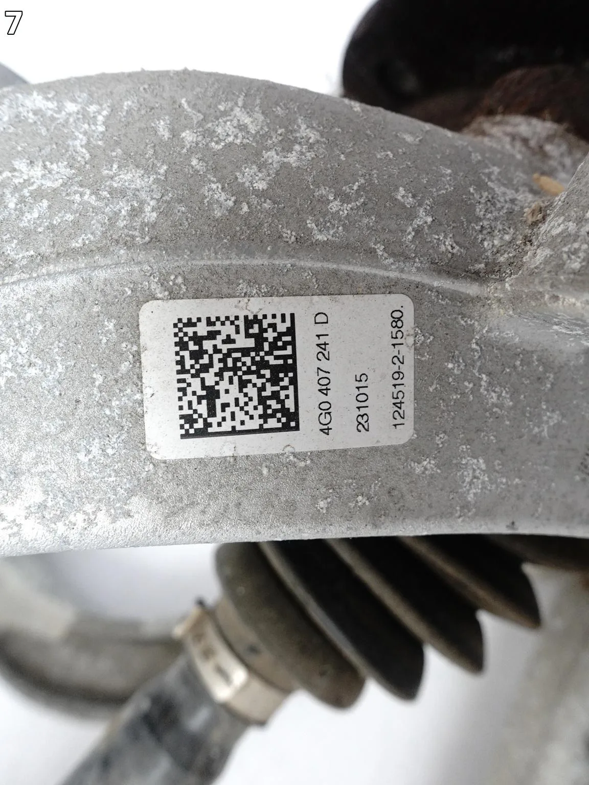 AUDI A5 8T0 B8 LIFT 11-16 ZWROTNICA WAHACZE PÓŁOŚ PIASTA LEWA PRZÓD 14KM AUDI A5 8T0 B8 LIFT 11-16 ZWROTNICA WAHACZE PÓŁOŚ PIASTA LEWA PRZÓD 14KM - obrazek 8