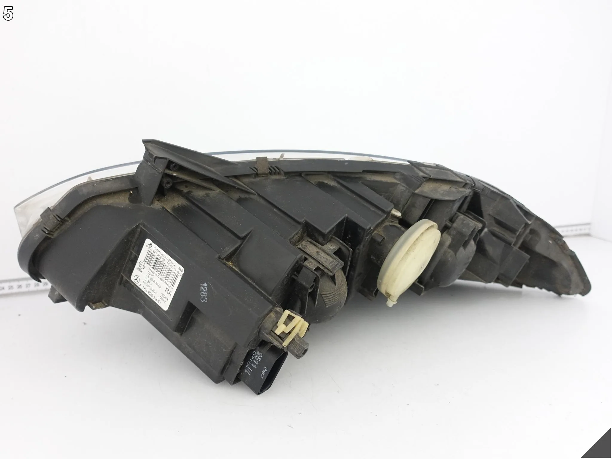 MERCEDES A-KLASA II W169 LIFT 08-12 LAMPA ZWYKŁA HALOGEN PRAWA PRZÓD EUROPA MERCEDES A-KLASA II W169 LIFT 08-12 LAMPA ZWYKŁA HALOGEN PRAWA PRZÓD EUROPA - obrazek 6