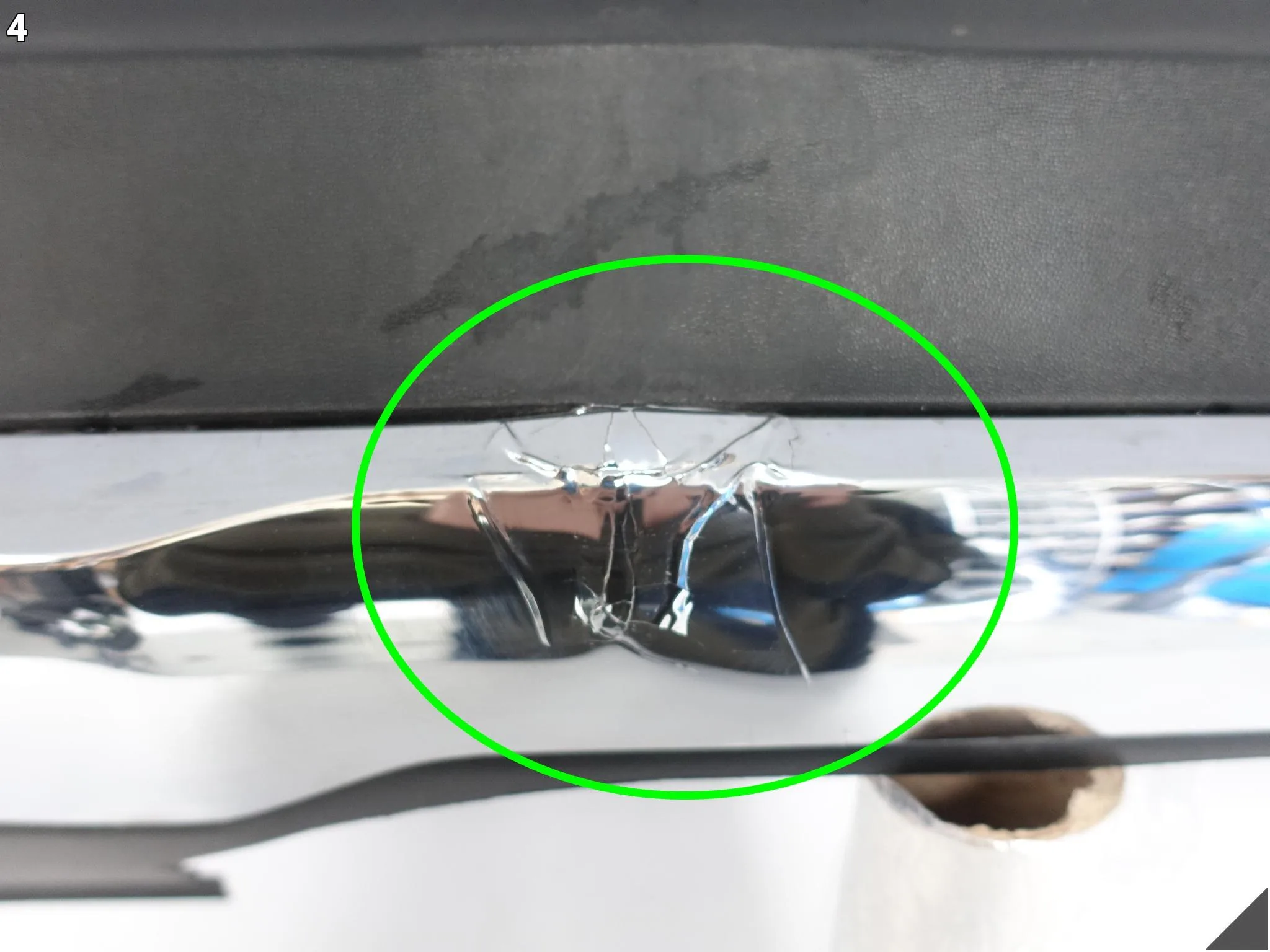 MERCEDES GLC X253 W253 SUV ZWYKŁY 15-19 ZDERZAK SPOILER DYFUZOR CHROM TYŁ MERCEDES GLC X253 W253 SUV ZWYKŁY 15-19 ZDERZAK SPOILER DYFUZOR CHROM TYŁ - obrazek 5