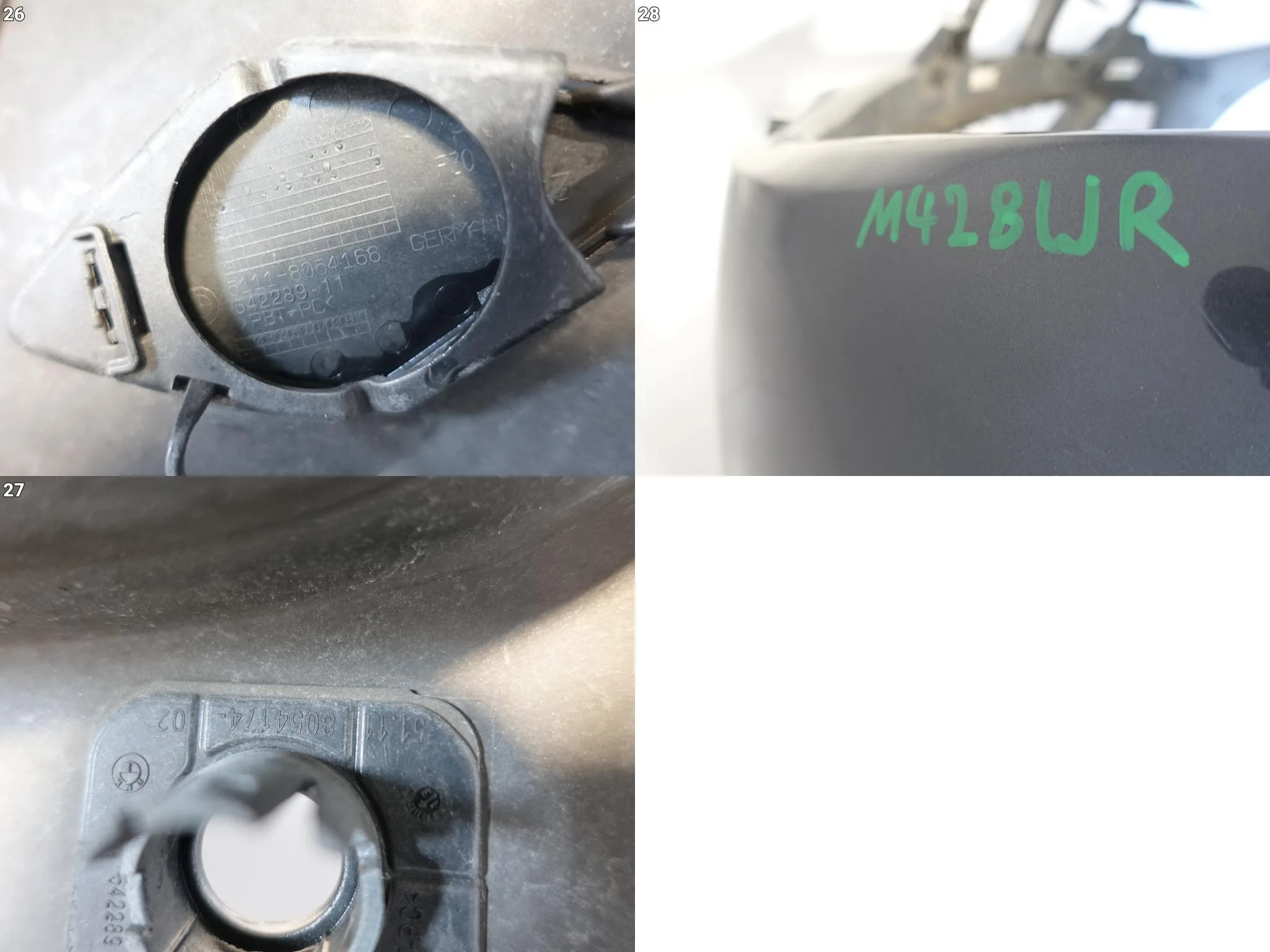 BMW 3 F30 F31 M-PAKIET MSP LCI LIFT 11-18 ZDERZAK PRZÓD (SPRYSKI/4xPDC) BMW 3 F30 F31 M-PAKIET MSP LCI LIFT 11-18 ZDERZAK PRZÓD (SPRYSKI/4xPDC) - obrazek 15