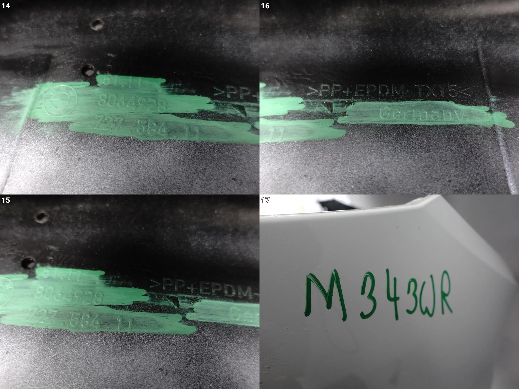 BMW 5 G30 G31 M-PAKIET 17-20 ZDERZAK BUMPER PRZÓD (6xPDC) BMW 5 G30 G31 M-PAKIET 17-20 ZDERZAK BUMPER PRZÓD (6xPDC) - obrazek 15