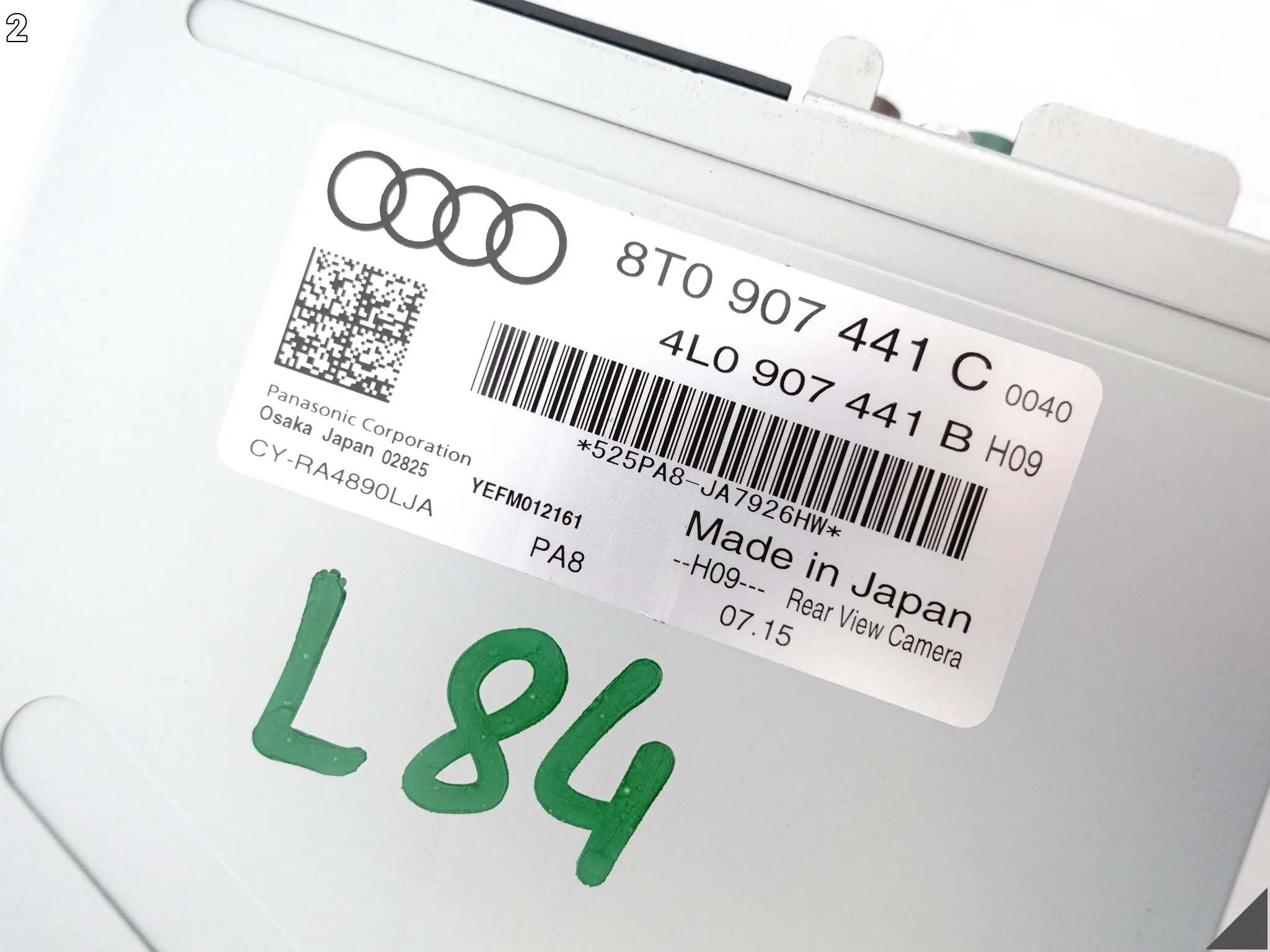 AUDI A5 S5 8T0 A4 S4 8K0 LIFT 07-16 MODUŁ SYSTEMU PARKOWANIA KAMERY COFANIA AUDI A5 S5 8T0 A4 S4 8K0 LIFT 07-16 MODUŁ SYSTEMU PARKOWANIA KAMERY COFANIA - obrazek 3