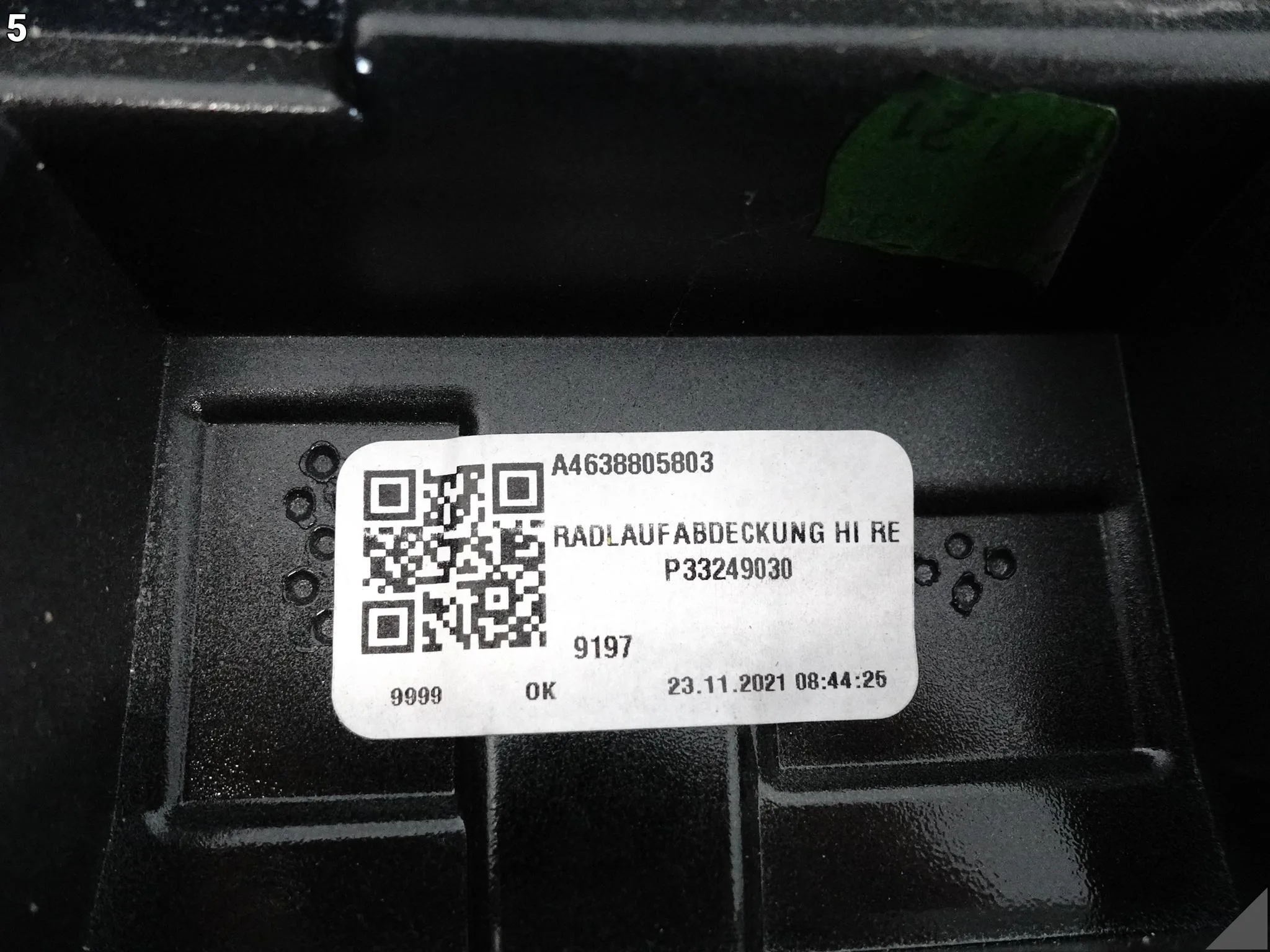 MERCEDES G-KLASA W463 G63 AMG 18- LISTWA NAKŁADKA NA BŁOTNIK PRAWA TYŁ MERCEDES G-KLASA W463 G63 AMG 18- LISTWA NAKŁADKA NA BŁOTNIK PRAWA TYŁ - obrazek 6