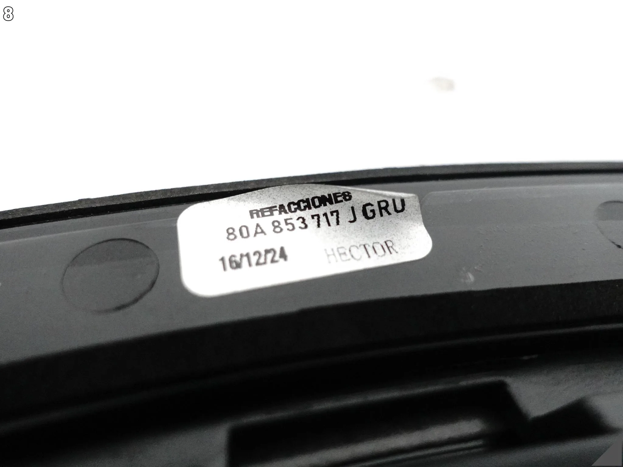 AUDI Q5 II 80A S-LINE LIFT 20-24 LISTWA NAKŁADKA NA BŁOTNIK LEWA PRZÓD AUDI Q5 II 80A S-LINE LIFT 20-24 LISTWA NAKŁADKA NA BŁOTNIK LEWA PRZÓD - obrazek 9