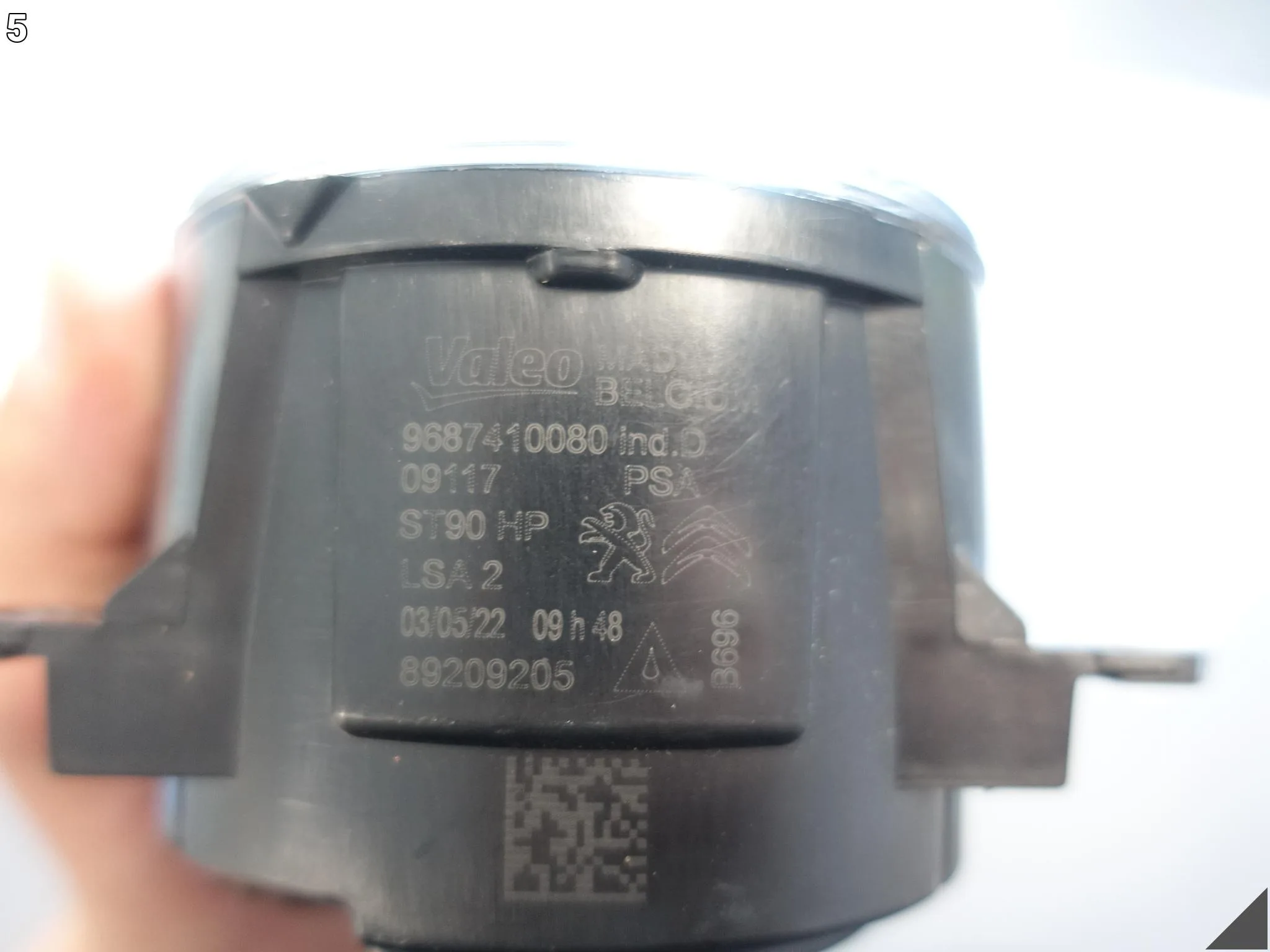 CITROEN PEUGEOT FIAT FORD HALOGEN W ZDERZAK L = R 89211690 VALEO 9687410080 CITROEN PEUGEOT FIAT FORD HALOGEN W ZDERZAK L = R 89211690 VALEO 9687410080 - obrazek 6