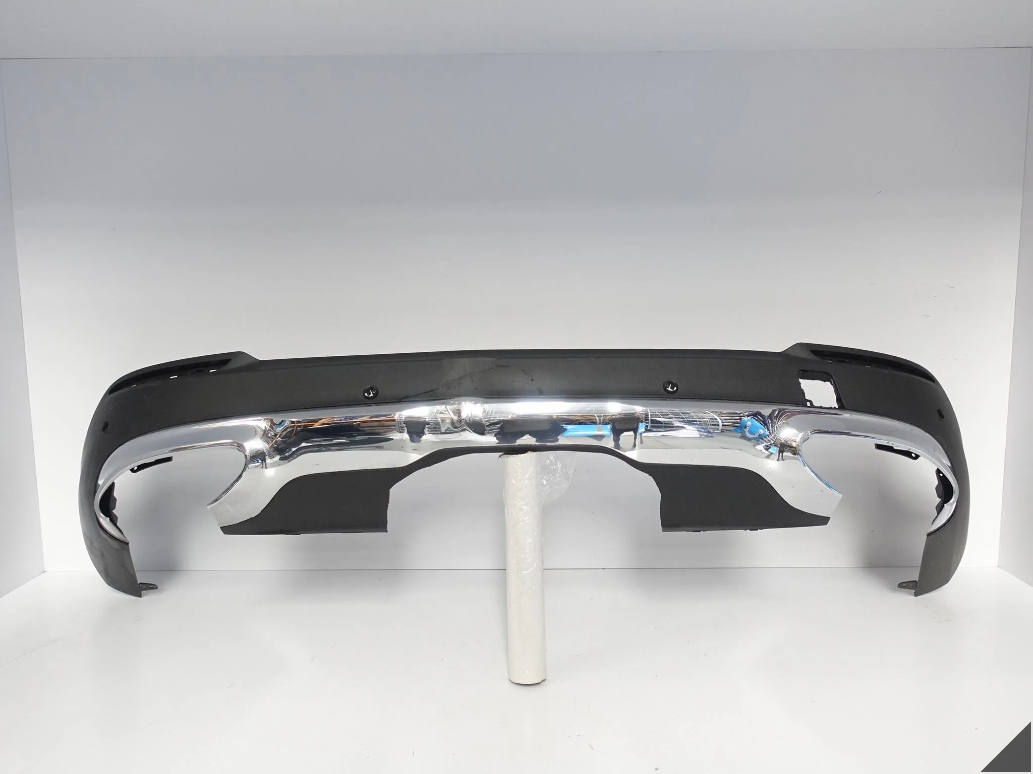 MERCEDES GLC X253 W253 SUV ZWYKŁY 15-19 ZDERZAK SPOILER DYFUZOR CHROM TYŁ MERCEDES GLC X253 W253 SUV ZWYKŁY 15-19 ZDERZAK SPOILER DYFUZOR CHROM TYŁ