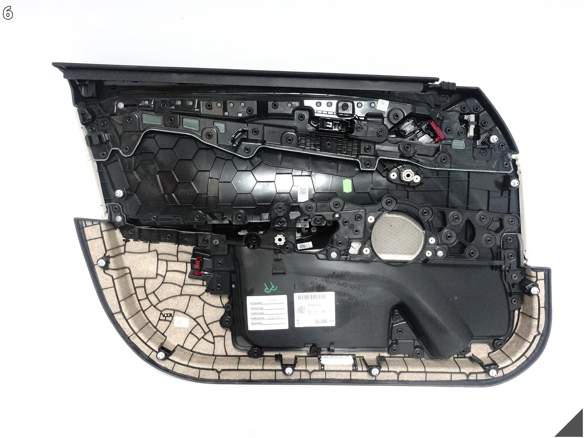 BMW 5 G30 G31 M5 F90 17-24 TAPICERKA BOCZEK DRZWI SKÓRA LISTWA PRAWA PRZÓD BMW 5 G30 G31 M5 F90 17-24 TAPICERKA BOCZEK DRZWI SKÓRA LISTWA PRAWA PRZÓD - obrazek 7
