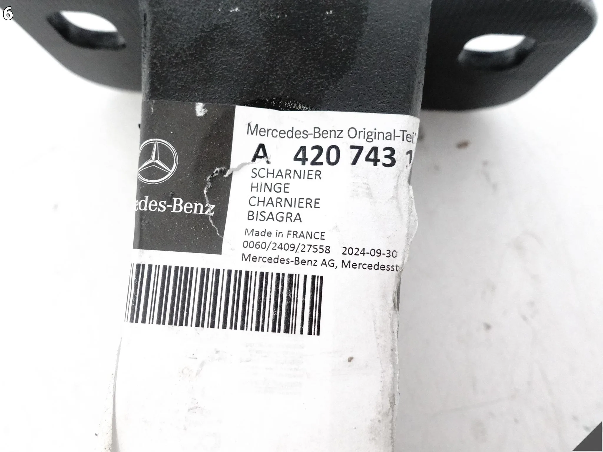 MERCEDES CITAN II W420 21- ZAWIAS DOLNY UCHWYT DRZWI LEWY = PRAWY TYŁ MERCEDES CITAN II W420 21- ZAWIAS DOLNY UCHWYT DRZWI LEWY = PRAWY TYŁ - obrazek 7