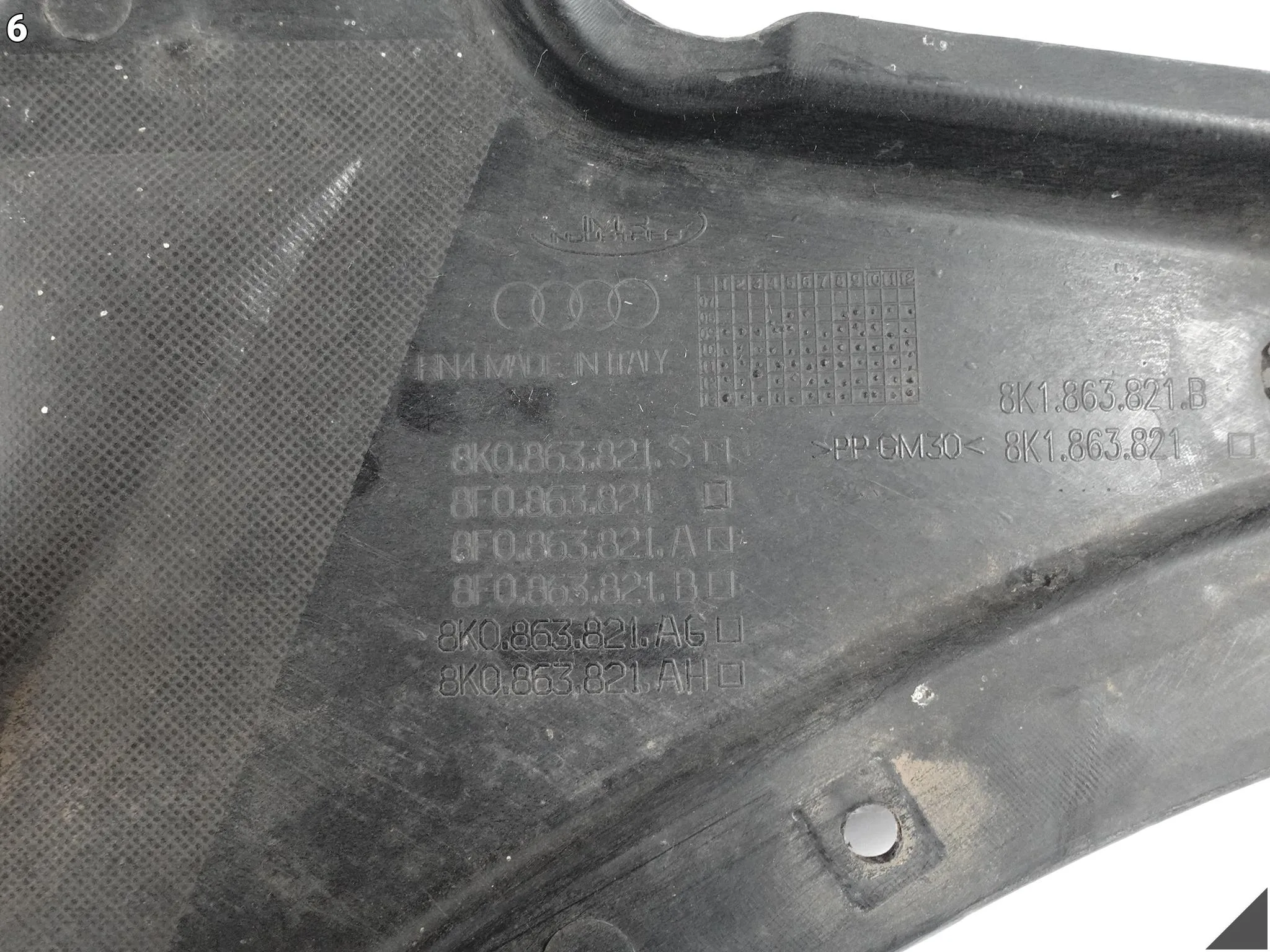 AUDI A5 8T0 8T8 A4 8K0 LIFT 11-16 PŁYTA OSŁONA POD SILNIK W ZDERZAK PRZÓD AUDI A5 8T0 8T8 A4 8K0 LIFT 11-16 PŁYTA OSŁONA POD SILNIK W ZDERZAK PRZÓD - obrazek 7