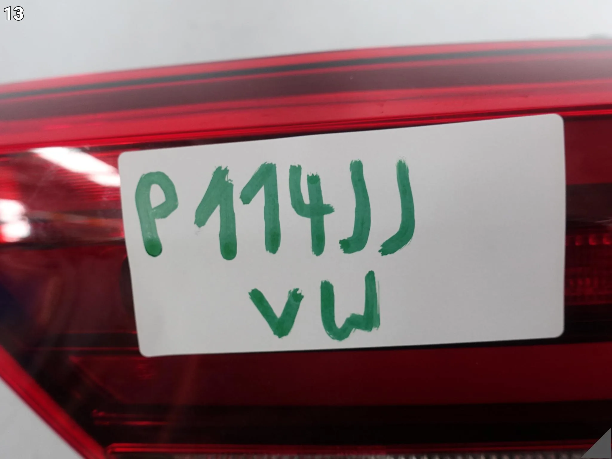 VW ID3 ID.3 10A 19- LAMPA TAILLIGHT LED W BŁOTNIK PRAWA TYŁ 10A945096B VW ID3 ID.3 10A 19- LAMPA TAILLIGHT LED W BŁOTNIK PRAWA TYŁ 10A945096B - obrazek 14