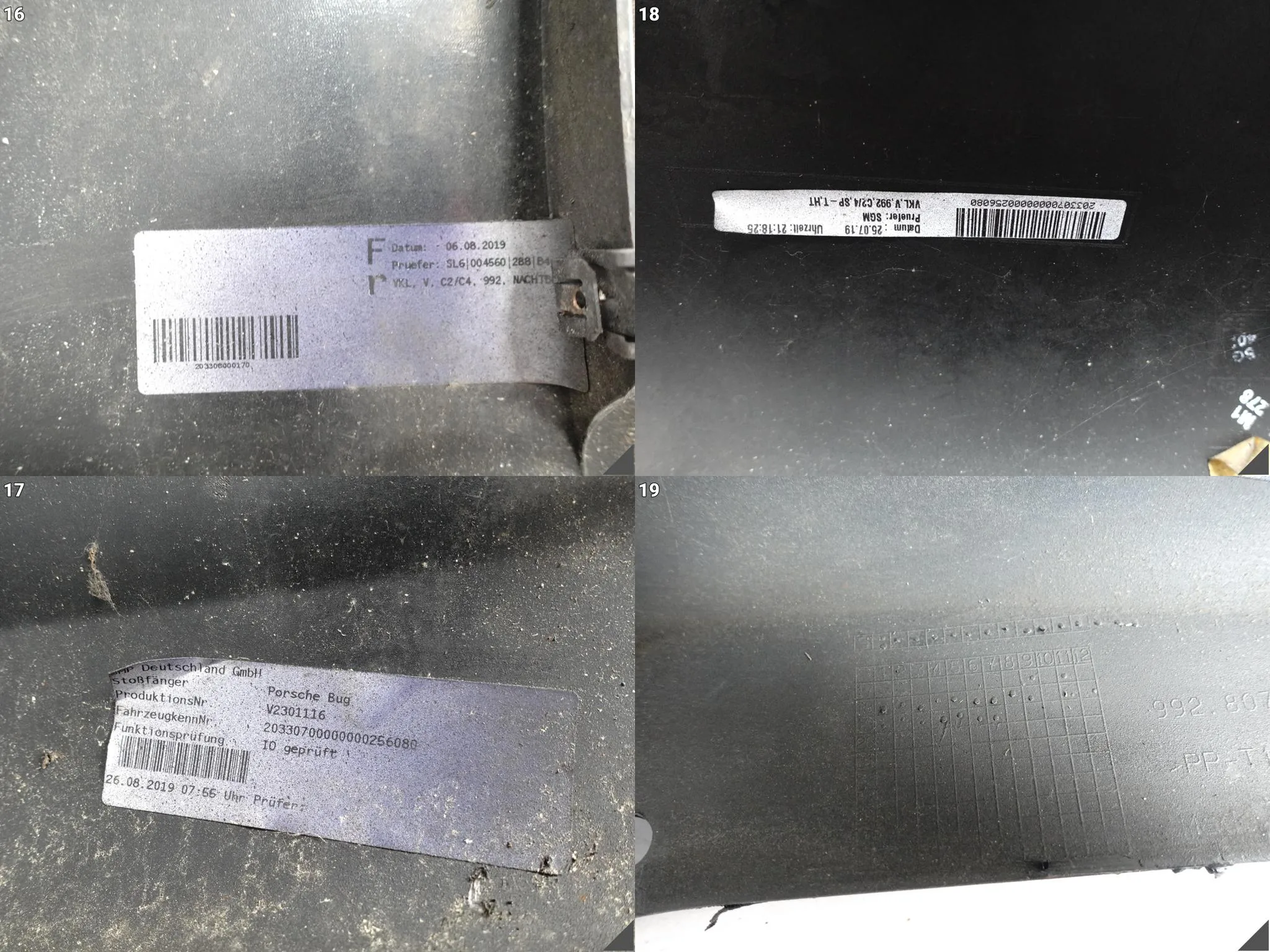 PORSCHE 911 992 CARRERA C2 C4 19- ZDERZAK BUMPER PRZÓD PRZEDNI 992807221N PORSCHE 911 992 CARRERA C2 C4 19- ZDERZAK BUMPER PRZÓD PRZEDNI 992807221N - obrazek 14