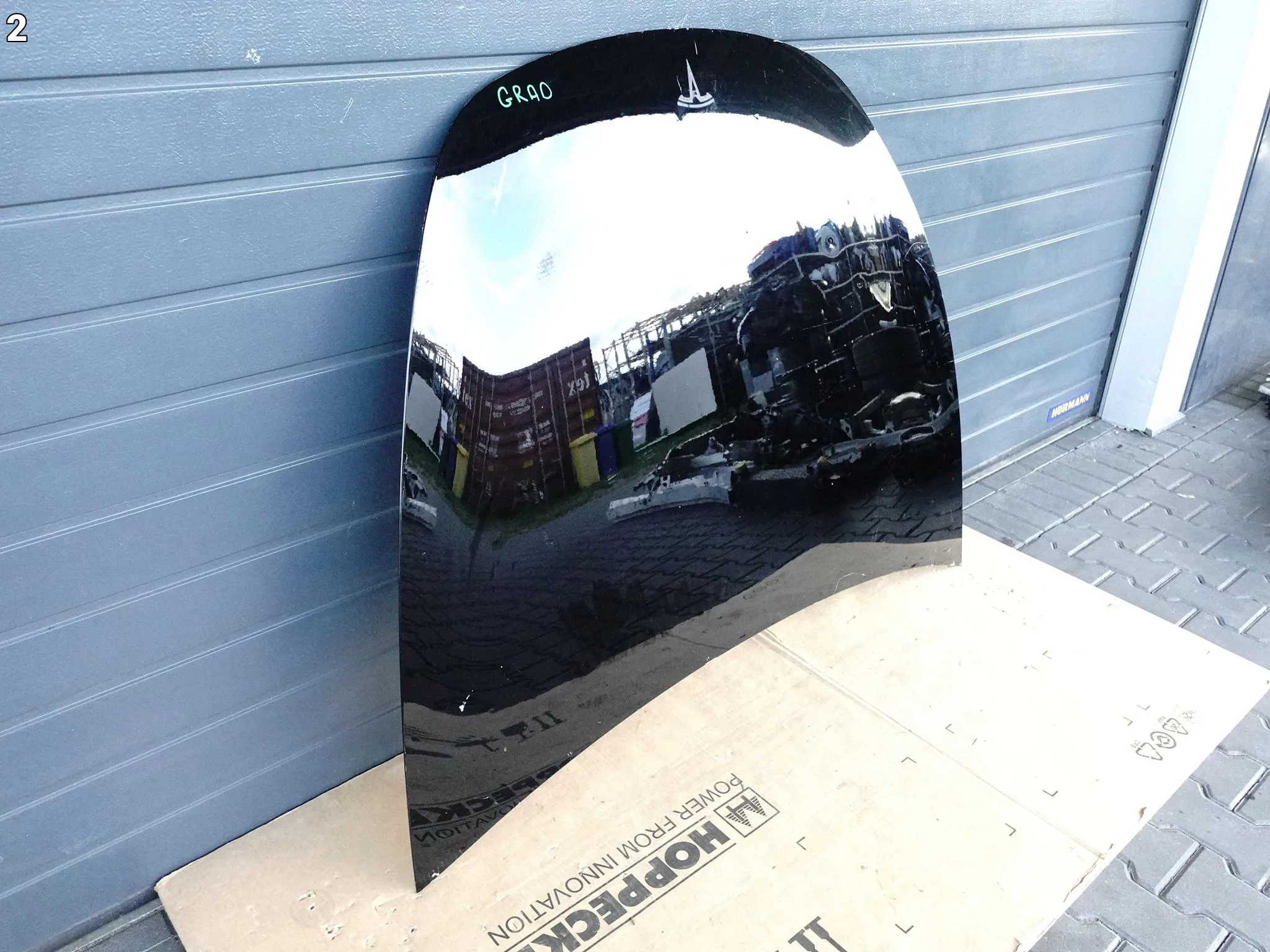TESLA MODEL Y 20-25 MASKA POKRYWA SILNIKA HOOD BONNET PRZÓD * GRAD * TESLA MODEL Y 20-25 MASKA POKRYWA SILNIKA HOOD BONNET PRZÓD * GRAD * - obrazek 3