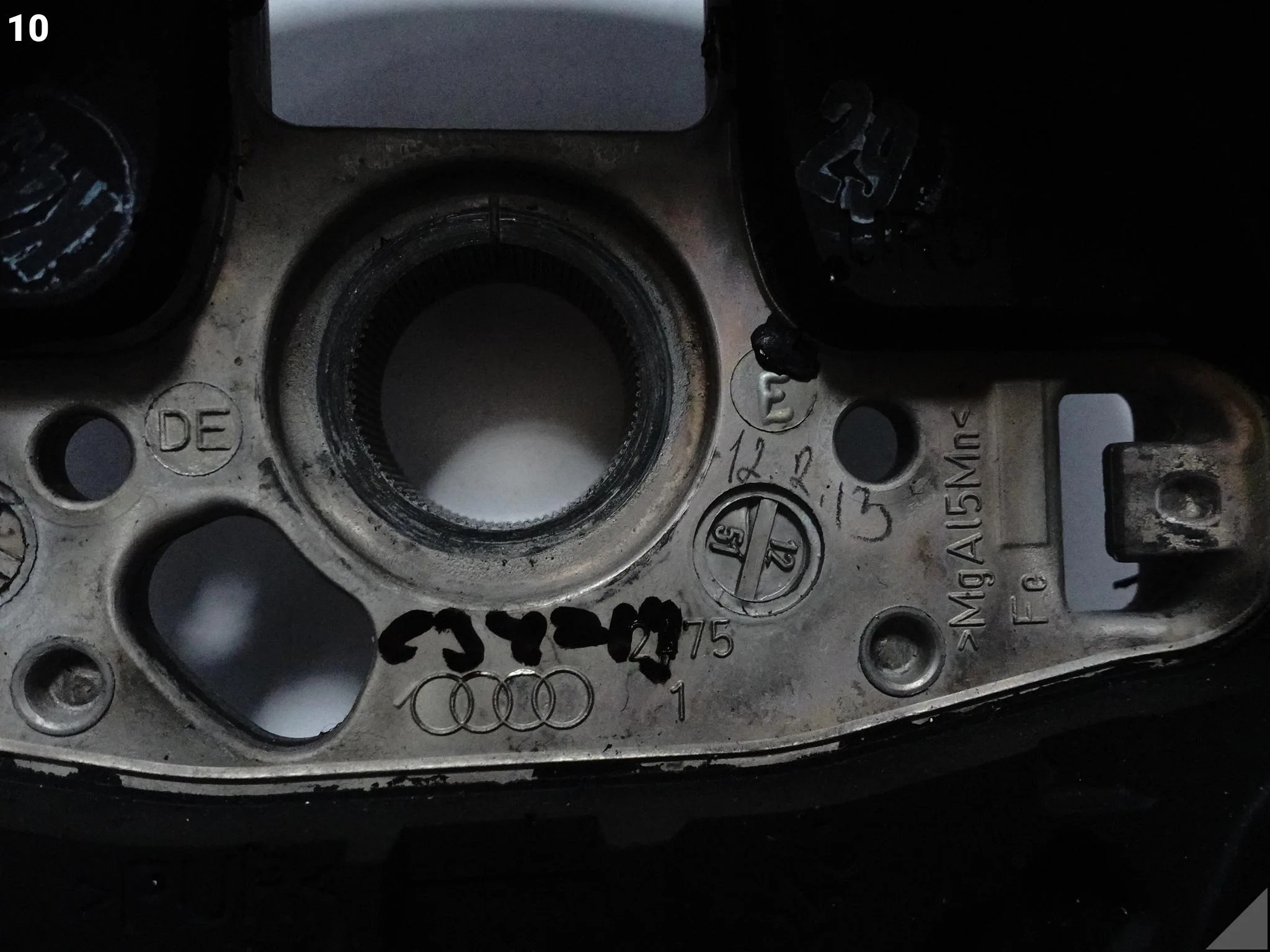 AUDI RS7 4G8 C7 13-15 KIEROWNICA WIELOFUNKCYJA SPORTOWA SKÓRA SZARA NIĆ NOQ AUDI RS7 4G8 C7 13-15 KIEROWNICA WIELOFUNKCYJA SPORTOWA SKÓRA SZARA NIĆ NOQ - obrazek 11
