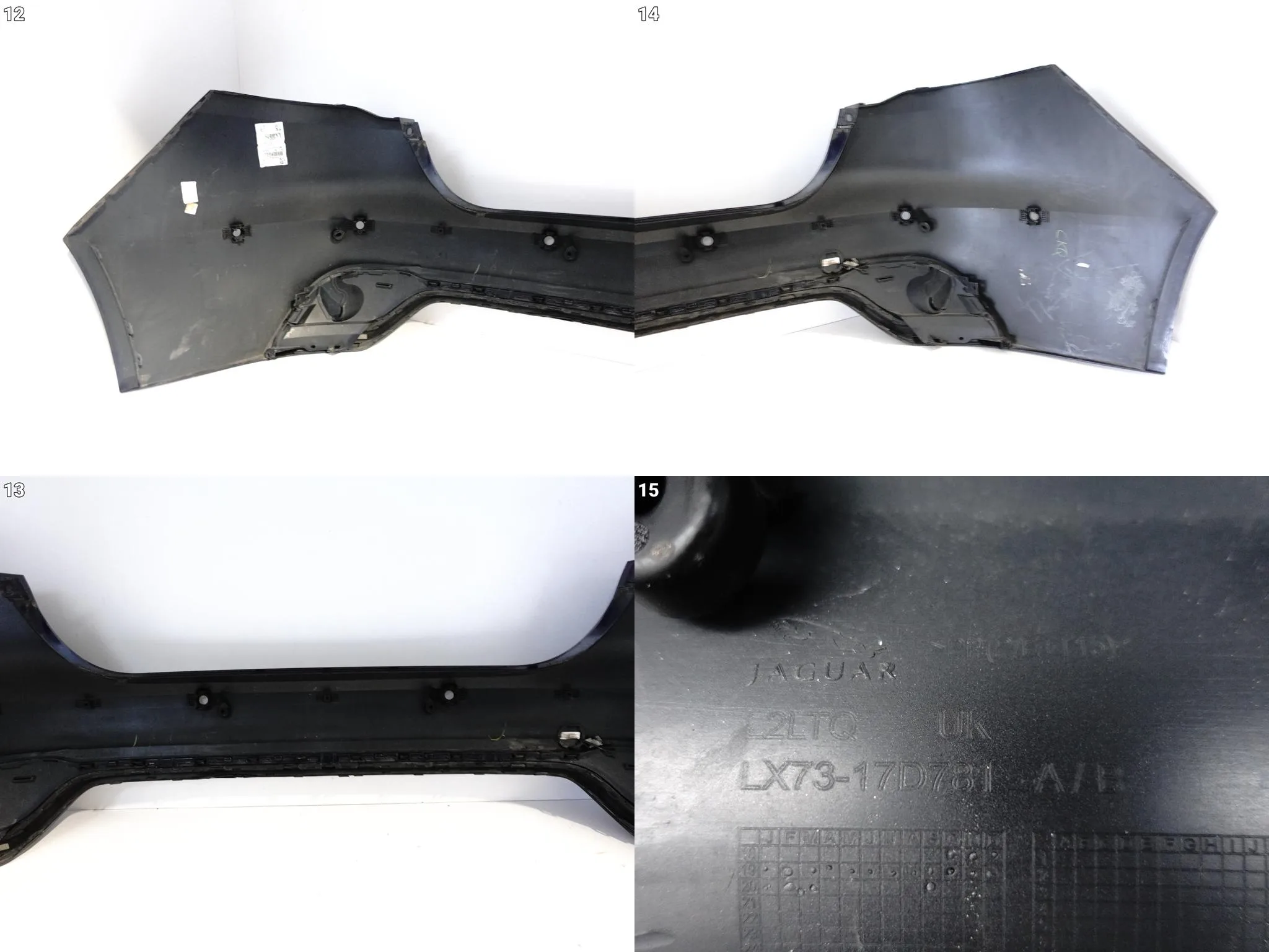 JAGUAR XE X760 LIFT R-DYNAMIC 19-24 ZDERZAK BUMPER TYŁ (6xPDC) JAGUAR XE X760 LIFT R-DYNAMIC 19-24 ZDERZAK BUMPER TYŁ (6xPDC) - obrazek 13
