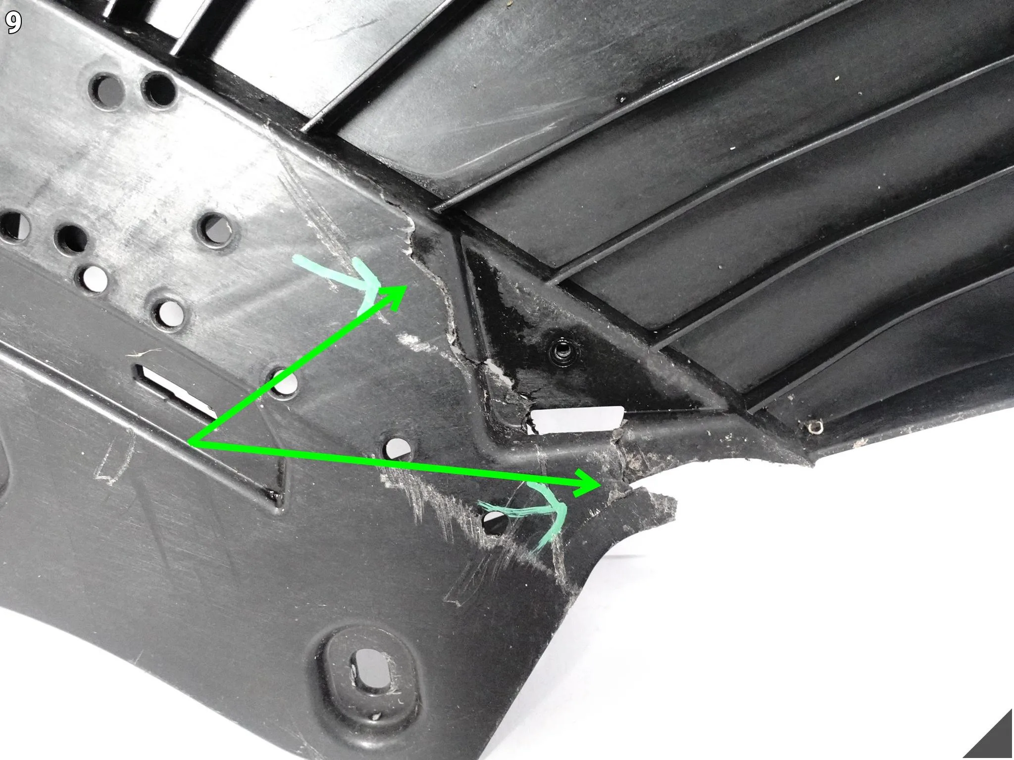 AUDI A6 C8 4K0 LIFT 18-25 OSŁONA PŁYTA PODŁOGA SPOILER POD ZDERZAK PRZÓD AUDI A6 C8 4K0 LIFT 18-25 OSŁONA PŁYTA PODŁOGA SPOILER POD ZDERZAK PRZÓD - obrazek 10