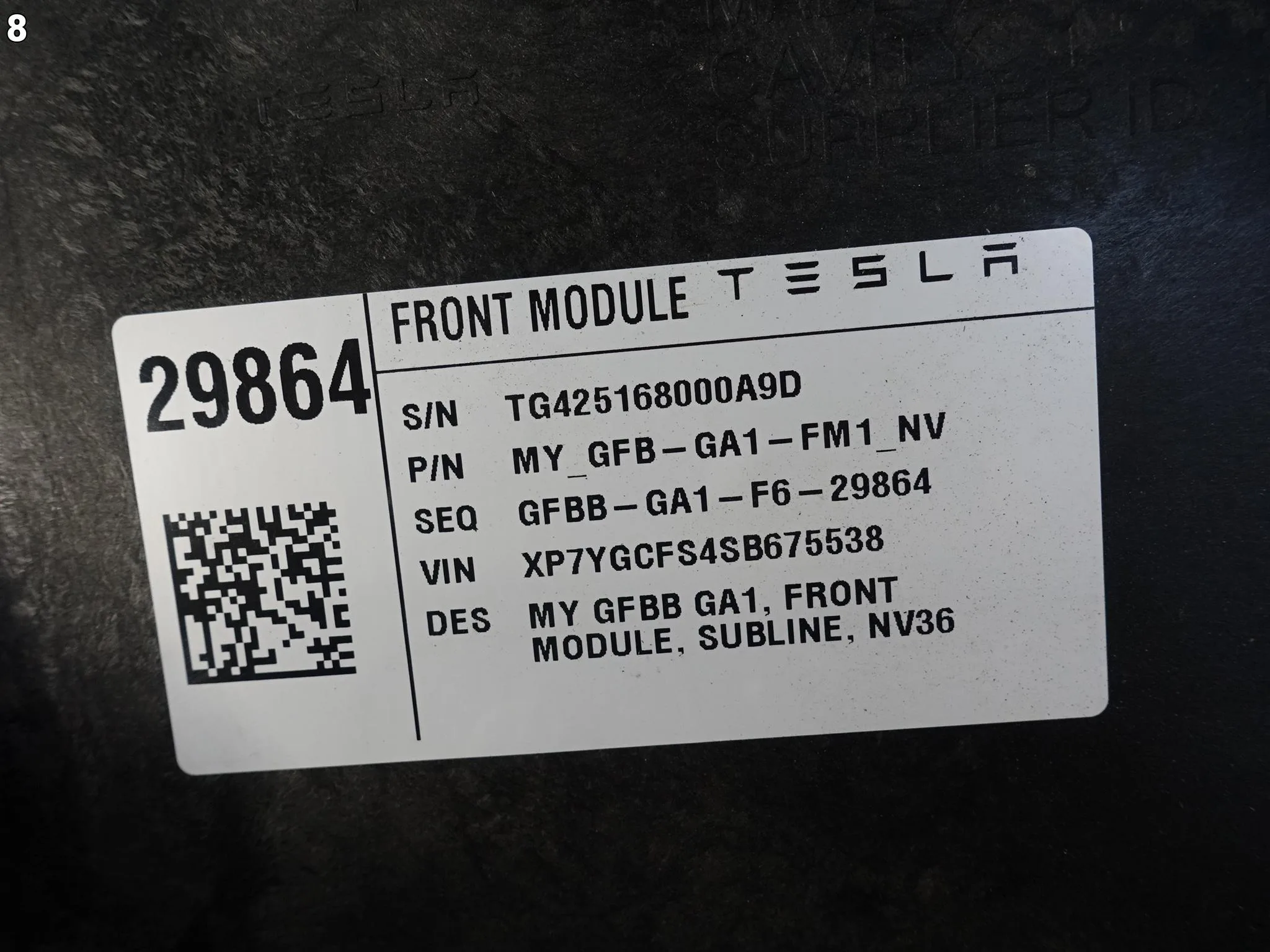 TESLA MODEL Y JUNIPER 25- OSŁONA WLOT ŻALUZJA KIEROWNICA POWIETRZA PRZÓD TESLA MODEL Y JUNIPER 25- OSŁONA WLOT ŻALUZJA KIEROWNICA POWIETRZA PRZÓD - obrazek 9