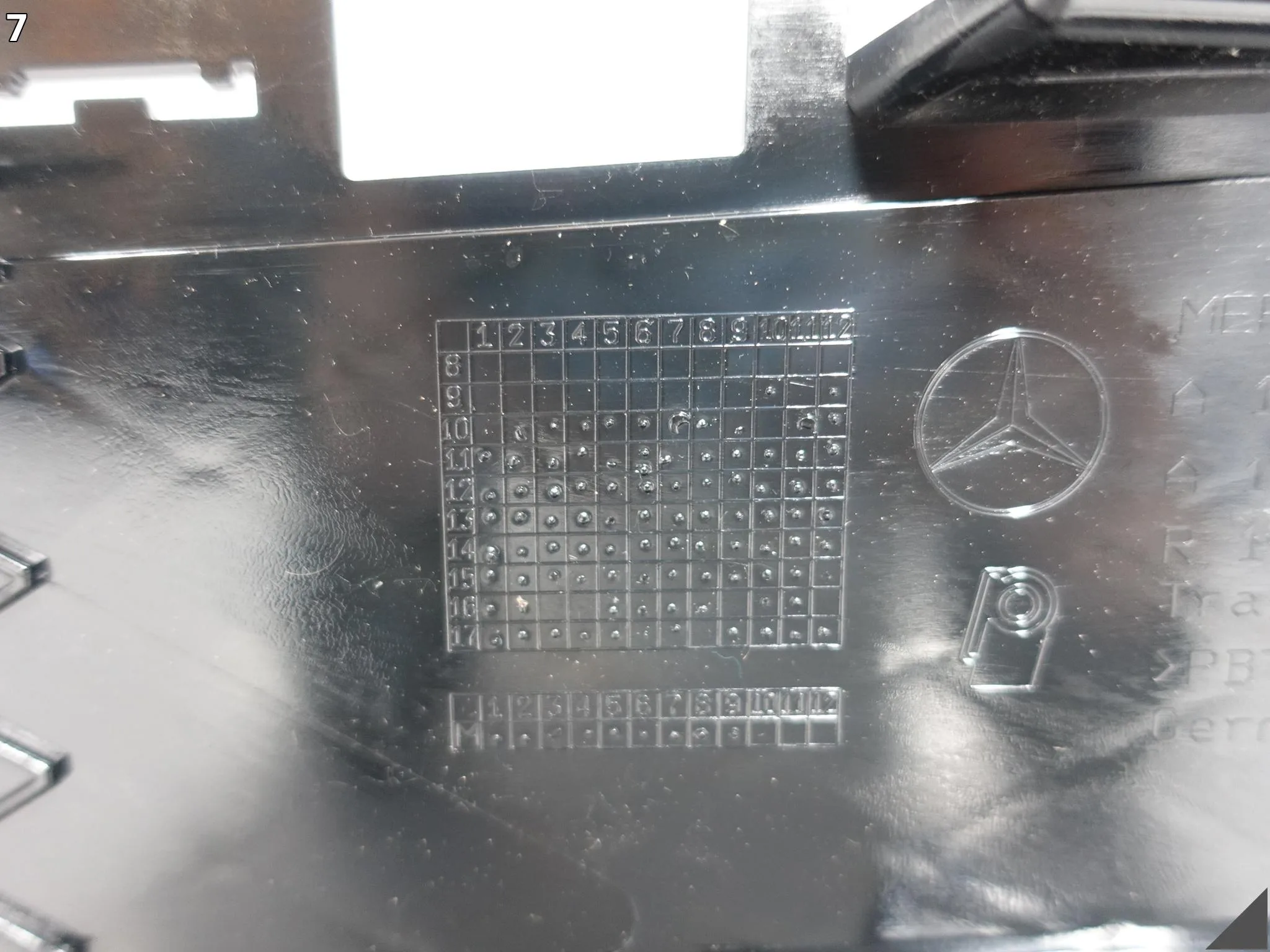 MERCEDES SLK III R172 W172 AMG 11-15 GRILL WLOT KRATKA DOLNA ZDERZAK PRZÓD MERCEDES SLK III R172 W172 AMG 11-15 GRILL WLOT KRATKA DOLNA ZDERZAK PRZÓD - obrazek 8
