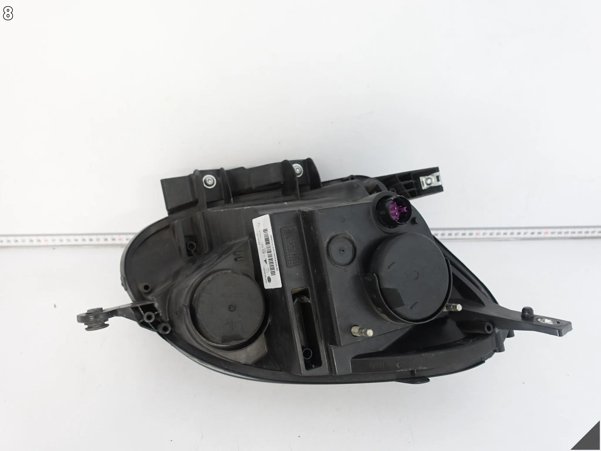 FIAT PANDA (3 III GENERACJA) 11-22 LAMPA ZWYKŁA HALOGEN LEWA PRZÓD EUROPA FIAT PANDA (3 III GENERACJA) 11-22 LAMPA ZWYKŁA HALOGEN LEWA PRZÓD EUROPA - obrazek 9