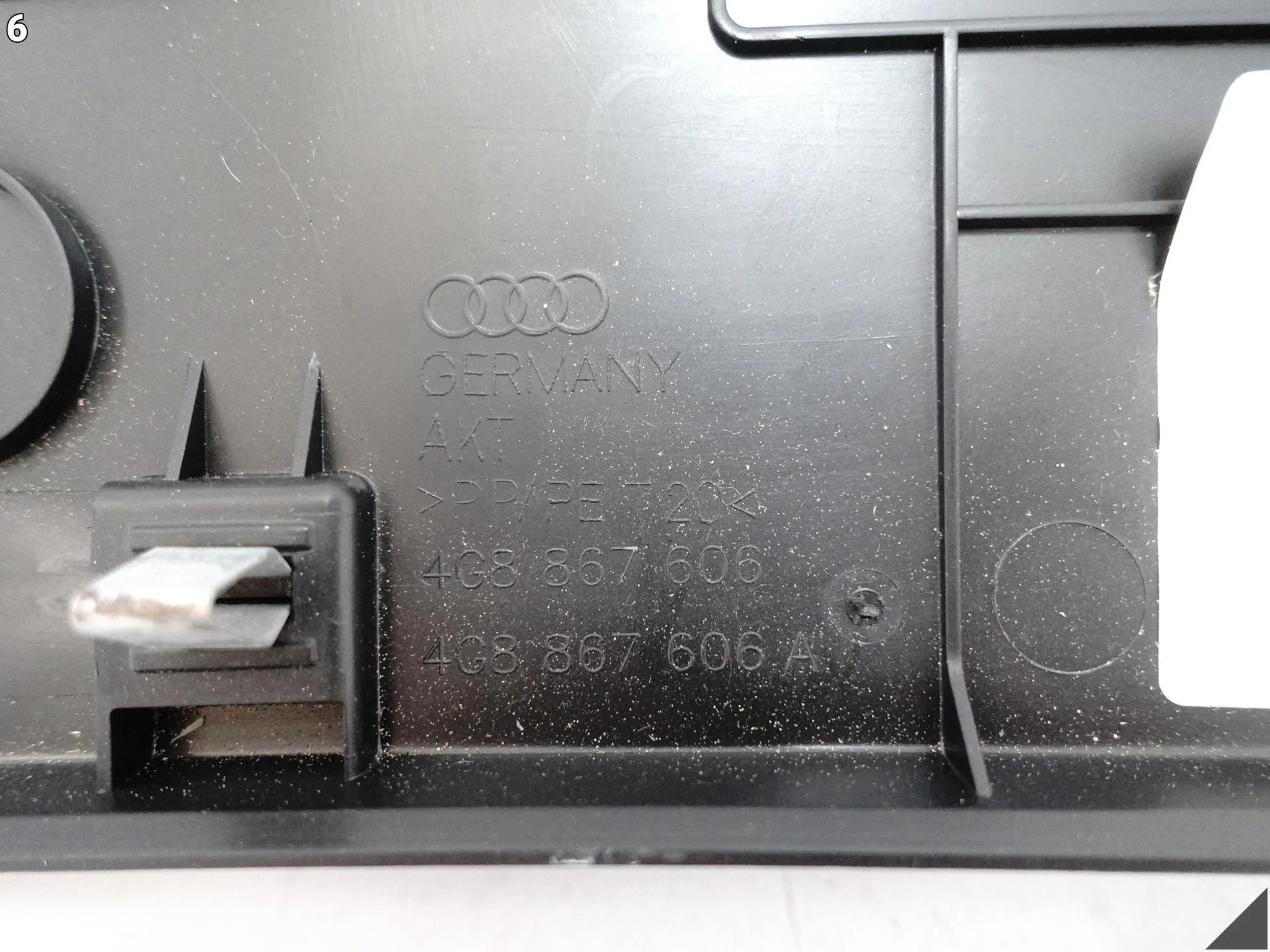 AUDI RS7 S7 A7 4G8 C7 10-18 LIFT OSŁONA TAPICERKA LISTWA KLAPY TYŁ 4PK AUDI RS7 S7 A7 4G8 C7 10-18 LIFT OSŁONA TAPICERKA LISTWA KLAPY TYŁ 4PK - obrazek 7
