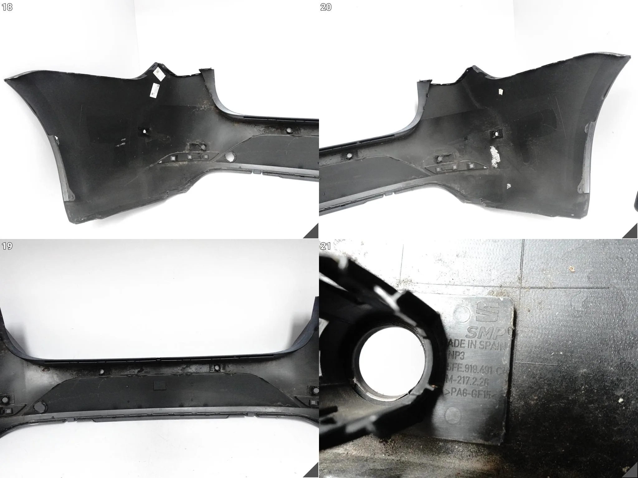 SEAT LEON 4 (IV GENERACJA) 5FE KOMBI 20-24 ZDERZAK BUMPER TYŁ (6xPDC) SEAT LEON 4 (IV GENERACJA) 5FE KOMBI 20-24 ZDERZAK BUMPER TYŁ (6xPDC) - obrazek 13