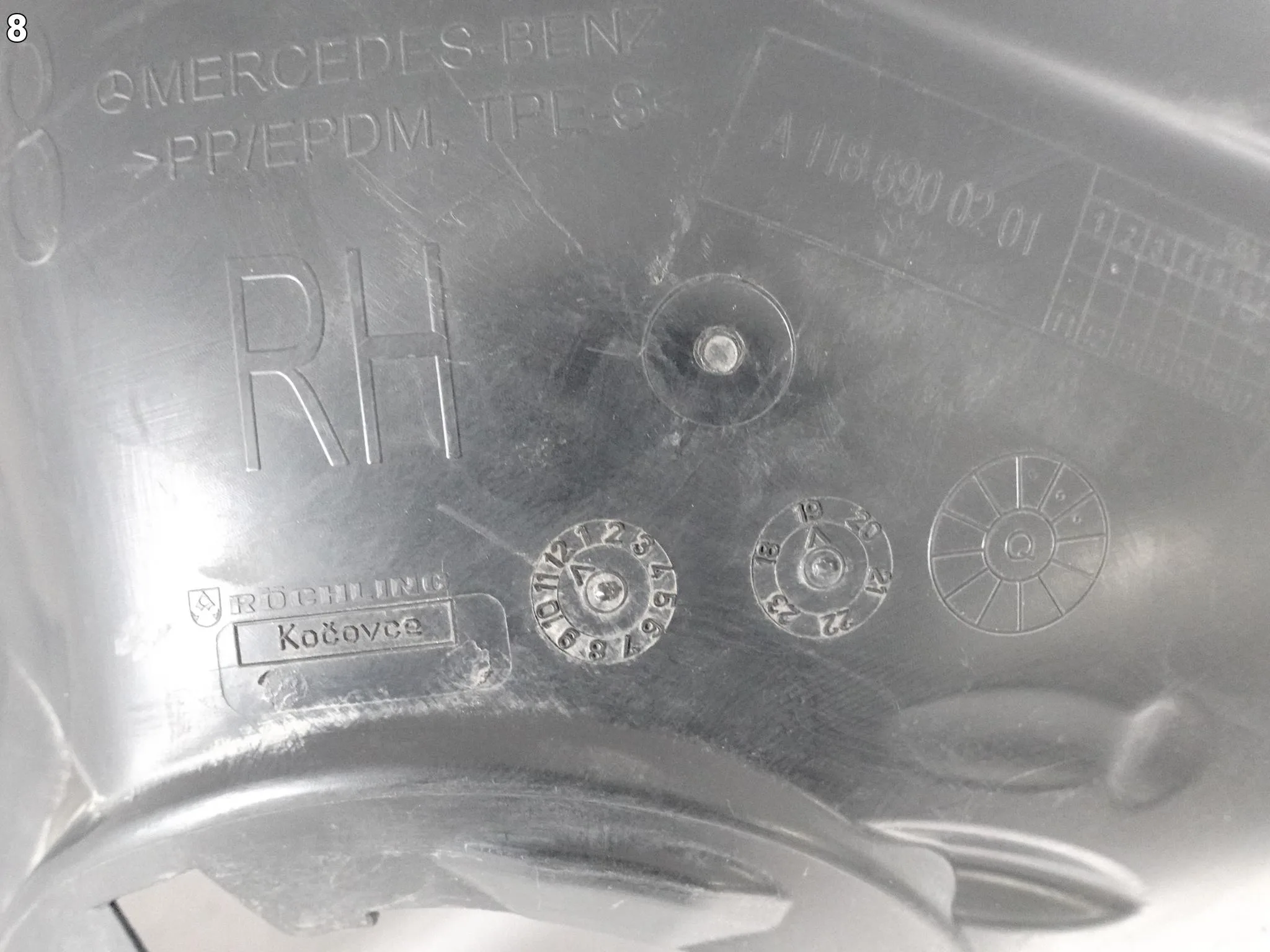 MERCEDES CLA II X118 C118 19- NADKOLE WNĘKA KOŁA PRAWE PRZÓD PRZEDNIA CZĘŚĆ MERCEDES CLA II X118 C118 19- NADKOLE WNĘKA KOŁA PRAWE PRZÓD PRZEDNIA CZĘŚĆ - obrazek 9
