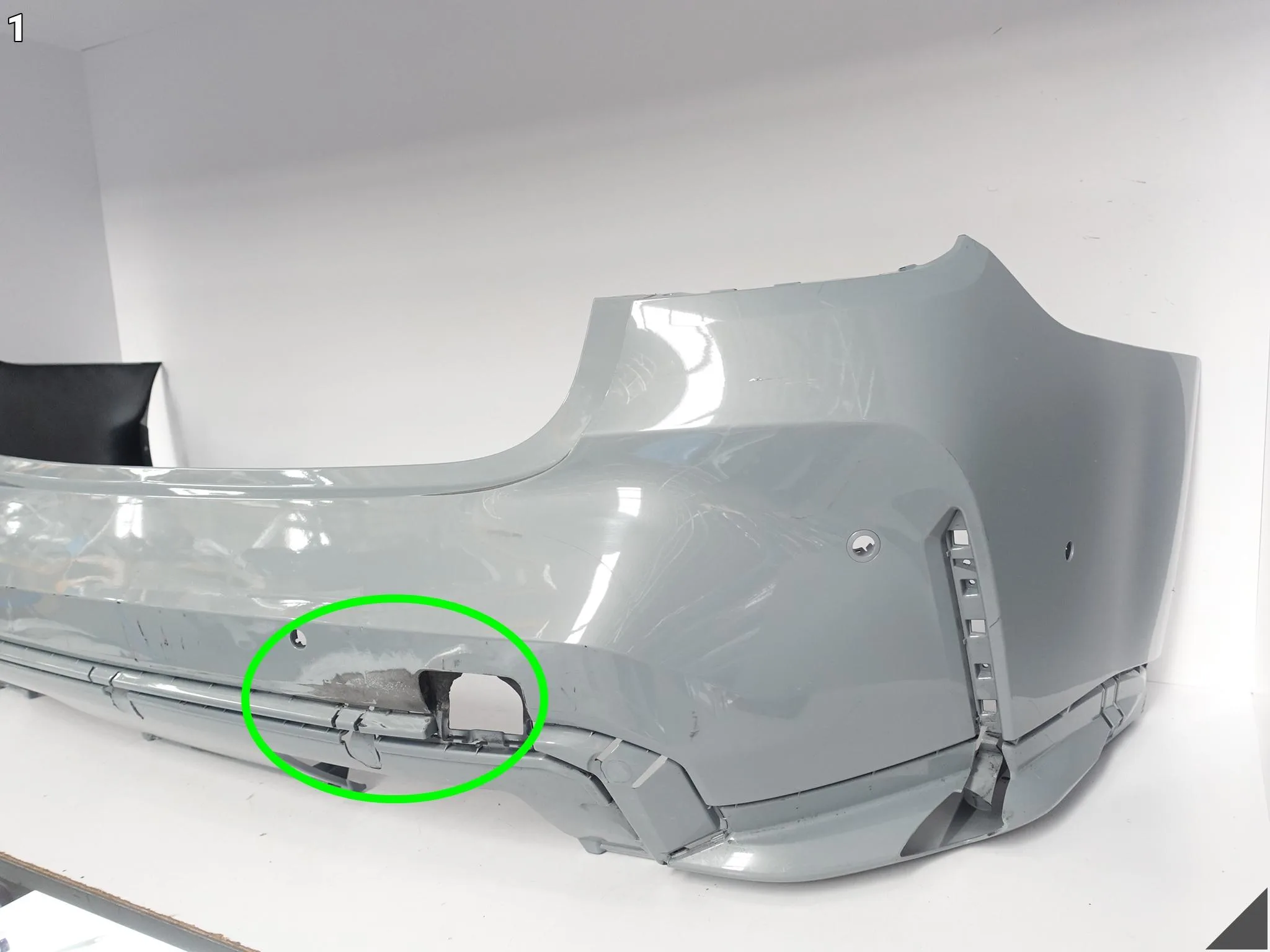 BMW M3 G80 M-POWER SEDAN LIMUZYNA 18-25 LIFT LCI ZDERZAK BUMPER TYŁ (6xPDC) BMW M3 G80 M-POWER SEDAN LIMUZYNA 18-25 LIFT LCI ZDERZAK BUMPER TYŁ (6xPDC) - obrazek 2
