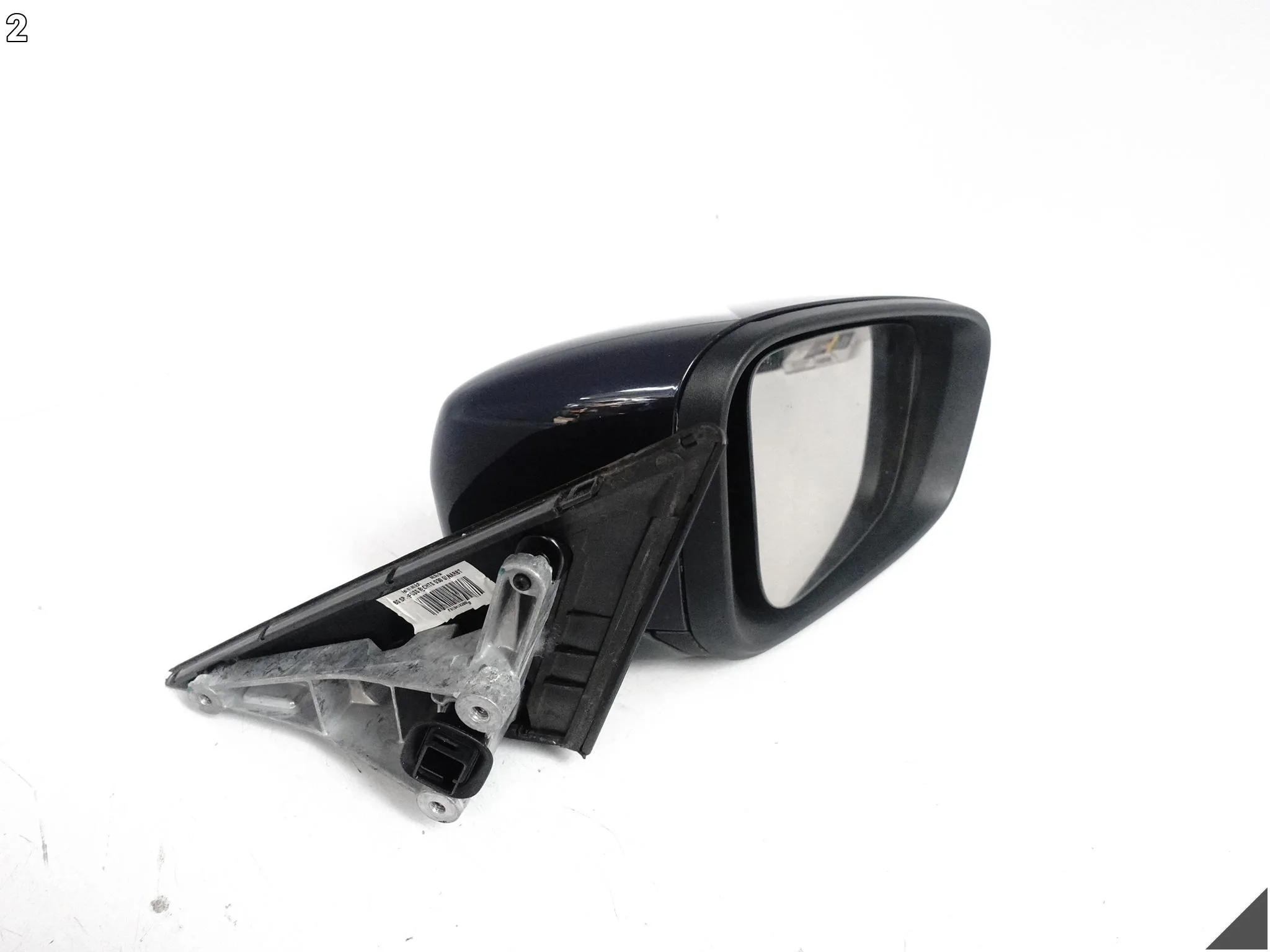BMW 5 G30 G31 17-24 LUSTERKO OBUDOWA PRAWE 5 PIN KOLOR A89 IMPERIALBLAU BMW 5 G30 G31 17-24 LUSTERKO OBUDOWA PRAWE 5 PIN KOLOR A89 IMPERIALBLAU - obrazek 3
